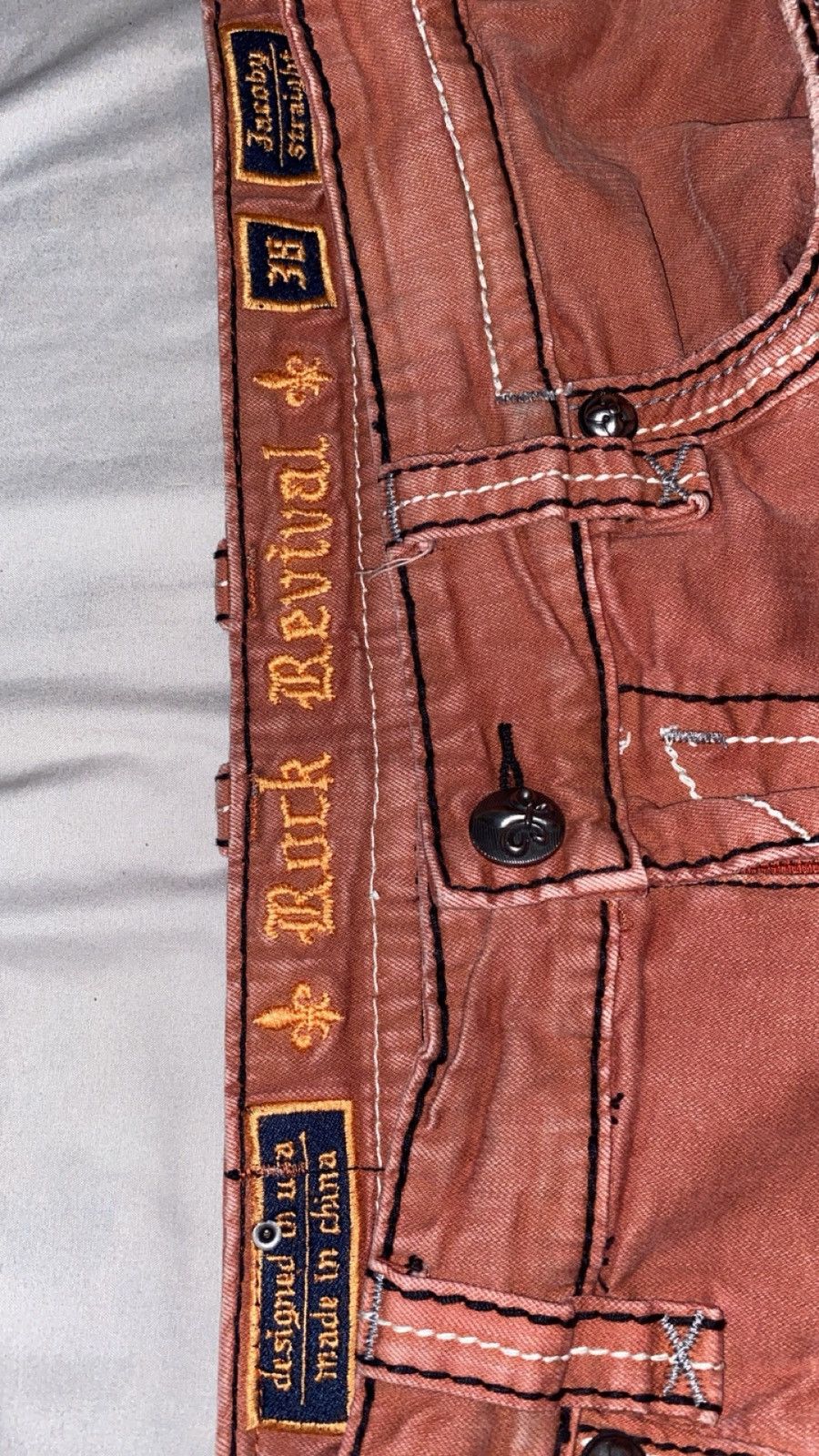 Rock Revival Baggy Straight Rock Revival Jeans Size US 38 / EU 54 - 3 Thumbnail