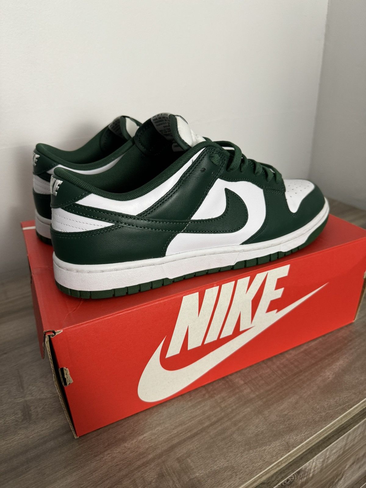 Jordan Brand Nike Dunk Low Michigan State Size US 11 / EU 44 - 3 Thumbnail
