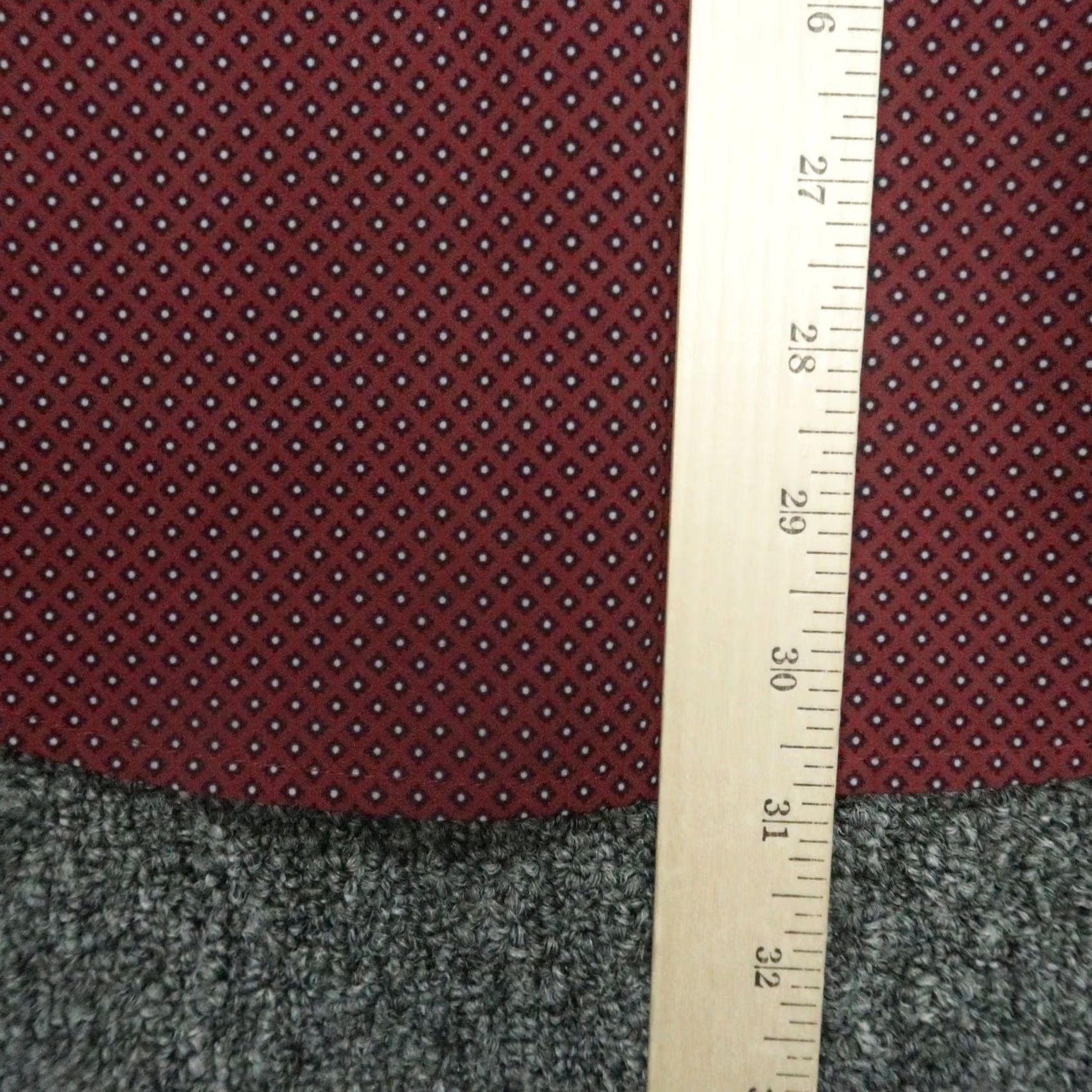 Mizzen+Main Mizzen+Main Shirt Mens Medium Red Long Sleeve Button-Up Stretch Size US M / EU 48-50 / 2 - 7 Thumbnail