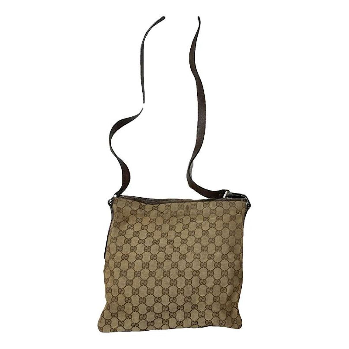 Gucci Jackie Vintage Beige Cotton Handbag Size ONE SIZE - 1 Thumbnail