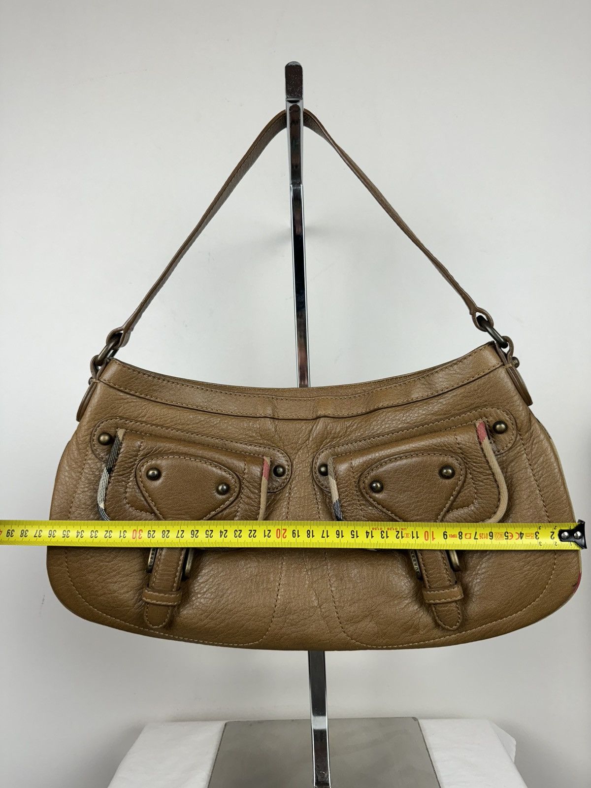 Burberry Leather shoulder bag Burberry original luxury casual item Size ONE SIZE - 7 Thumbnail