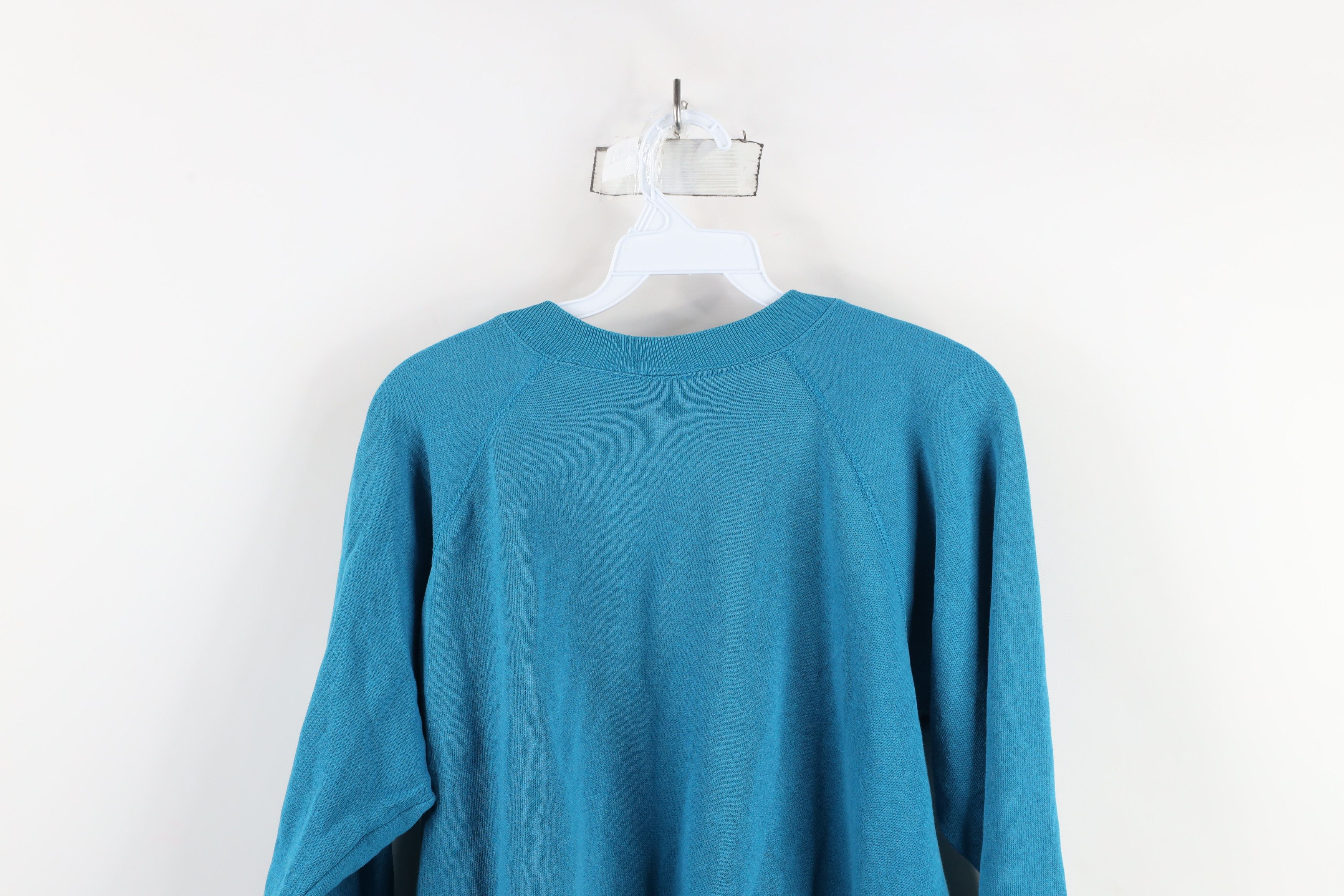 Vintage Vintage 90s Streetwear Hand Painted Winter Trees Sweatshirt Size L / US 10 / IT 46 - 8 Thumbnail