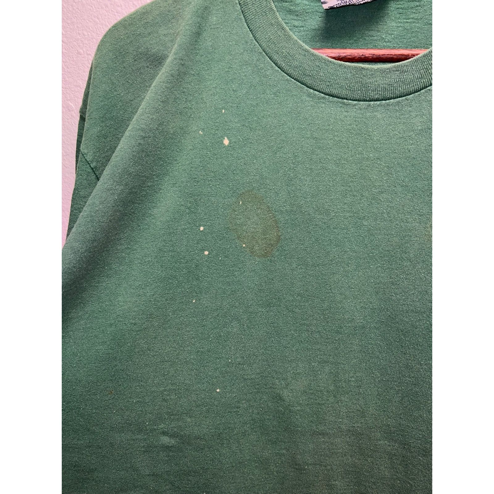 Lee Vintage Fusion Shirt Herbicide Pesticide Science Stained Tee Size US L / EU 52-54 / 3 - 4 Thumbnail