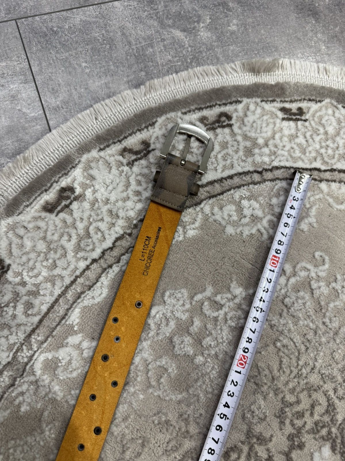 Japanese Brand 00’s NUMBER NINE STYLE WESTERN LEATHER RARE Y2K BELT VINTAGE Size ONE SIZE - 10 Thumbnail