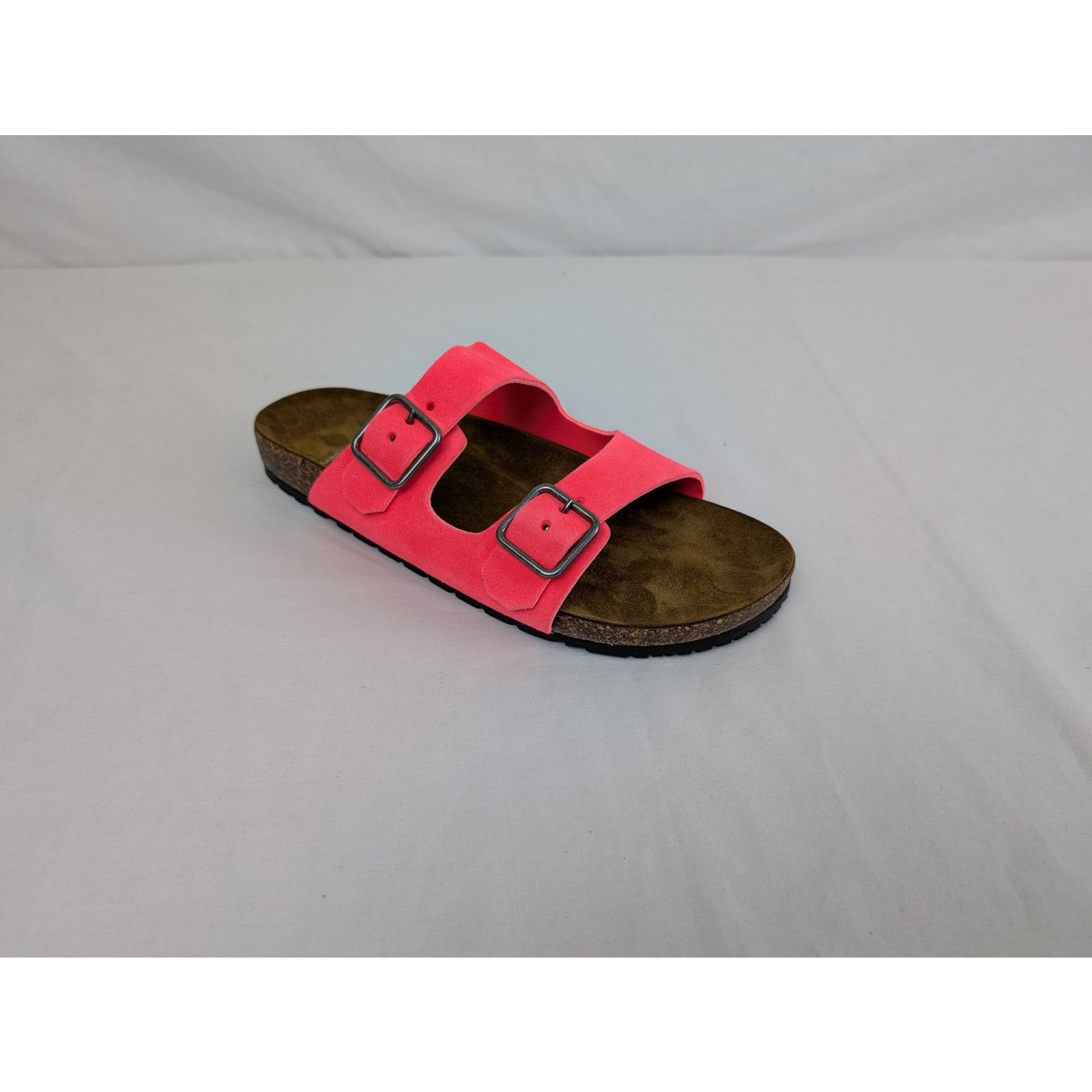 Saint Laurent Paris o1rshd1 Q:2 / Jimmy Double Buckle Slide Slipper Pink/Brown Size US 9 / EU 42 - 3 Thumbnail