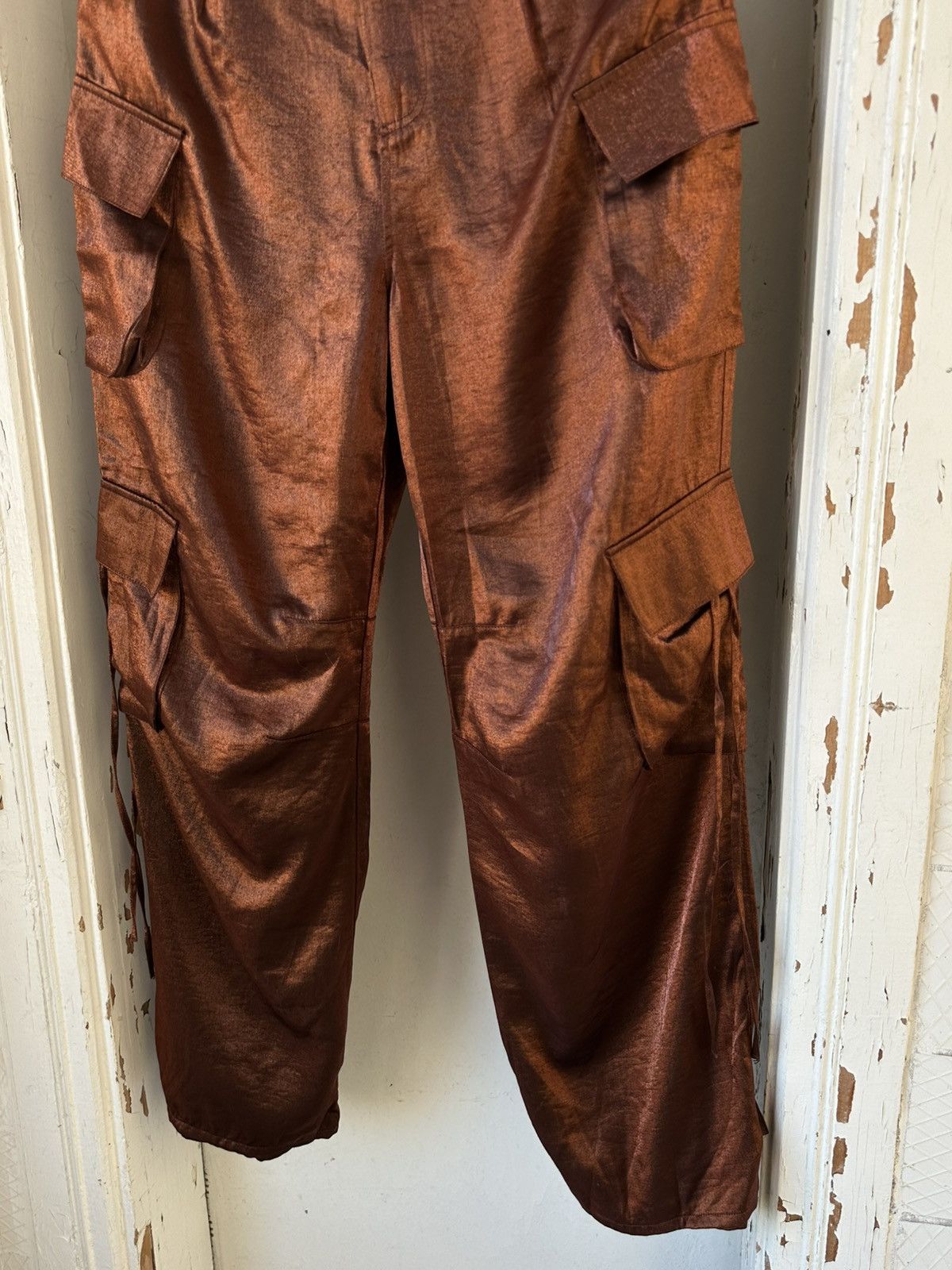 20471120 × Beauty Beast × Vintage Vintage Cargo Bondage Bronze Pants Size 32" / US 10 / IT 46 - 5 Thumbnail