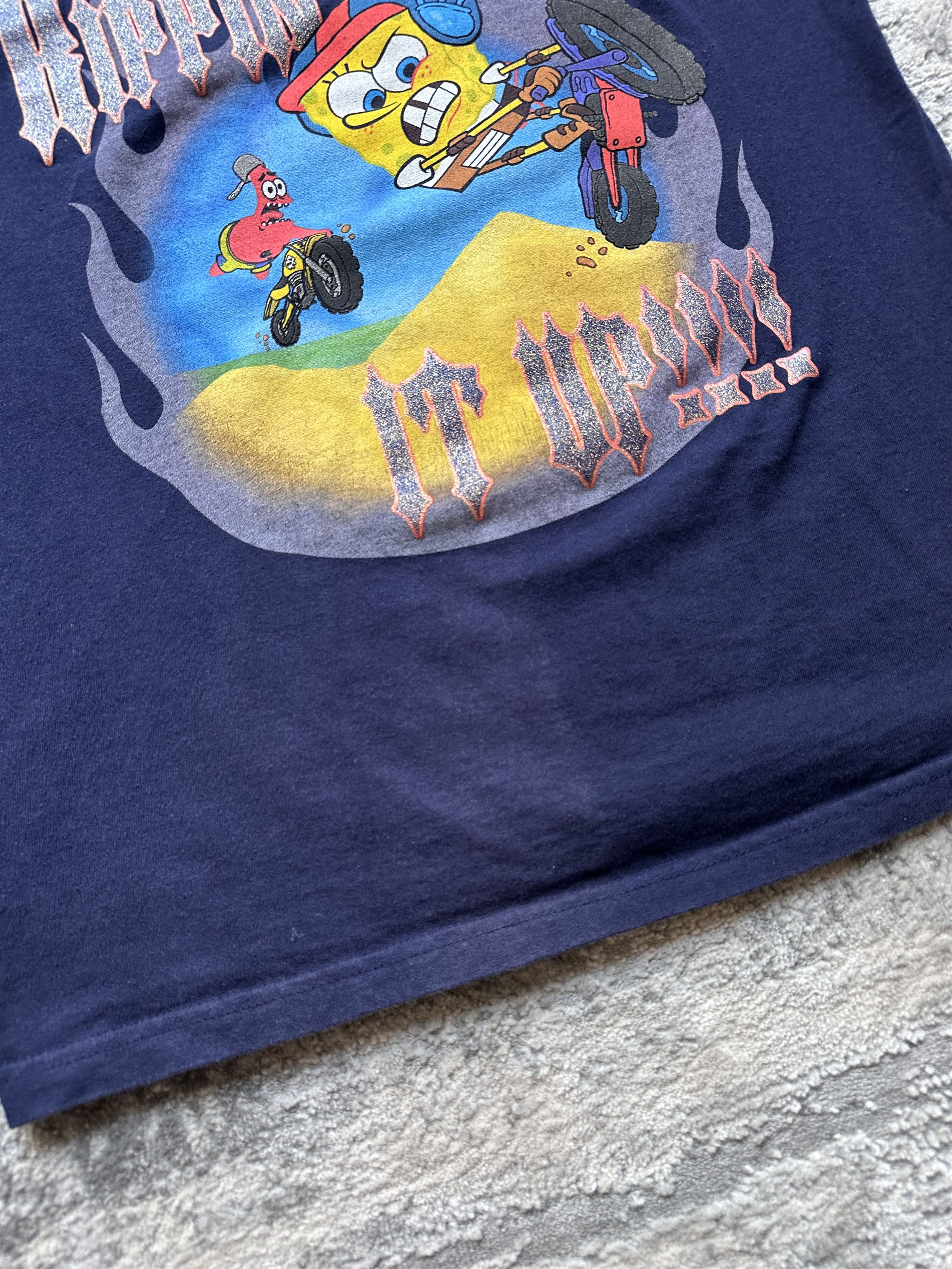 Vintage Spongebob rippin it up vintage t shirt Size US S / EU 44-46 / 1 - 3 Thumbnail