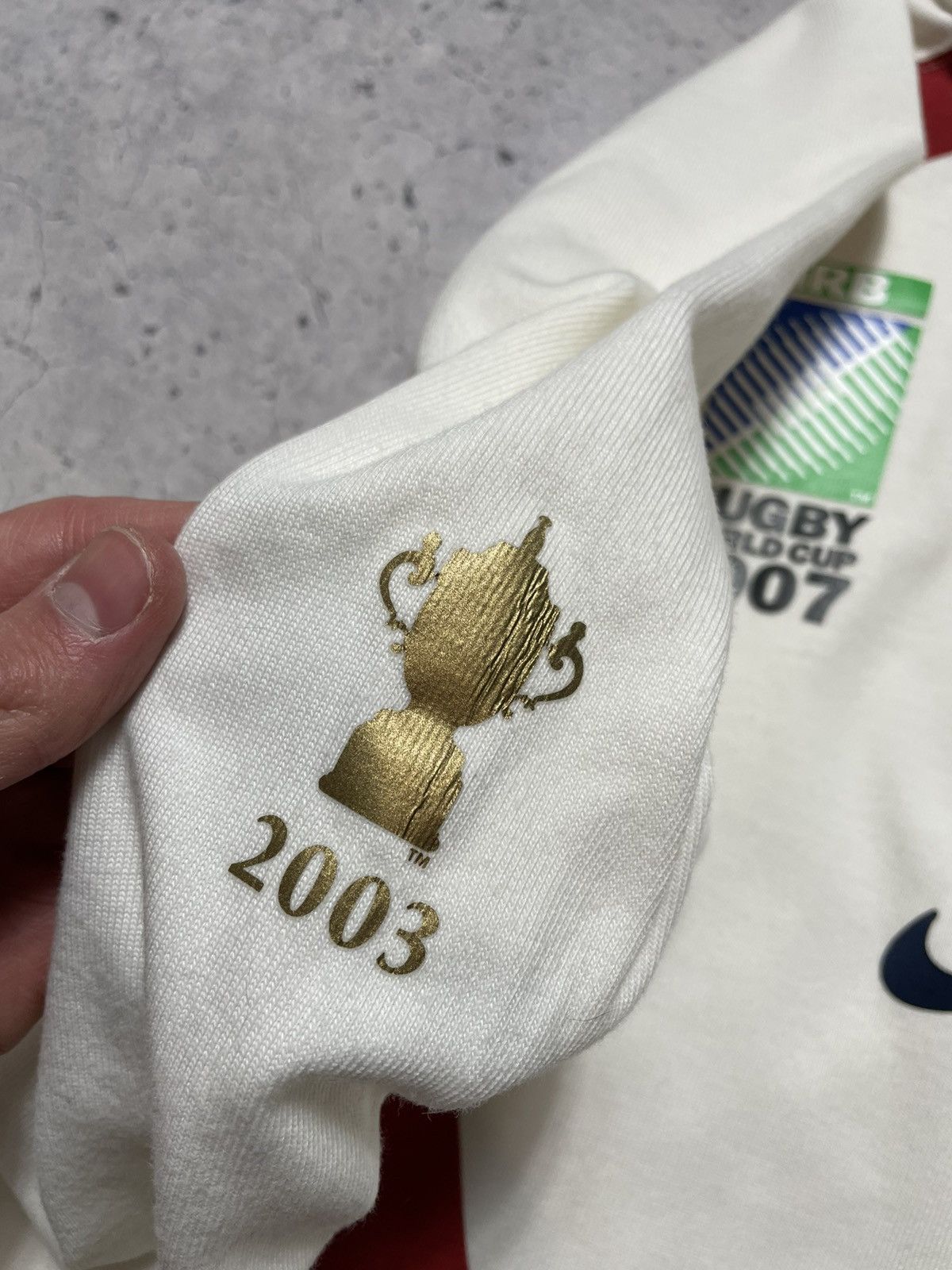 Nike Nike Vintage England Rugby League Jersey Longsleeve Y2K Size US S / EU 44-46 / 1 - 11 Thumbnail