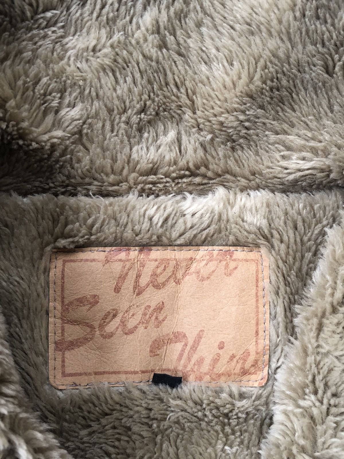 If Six Was Nine × Japanese Brand × KMRii Japanese Fur Jacket Never Seen Thing LGB Style Size US L / EU 52-54 / 3 - 7 Thumbnail