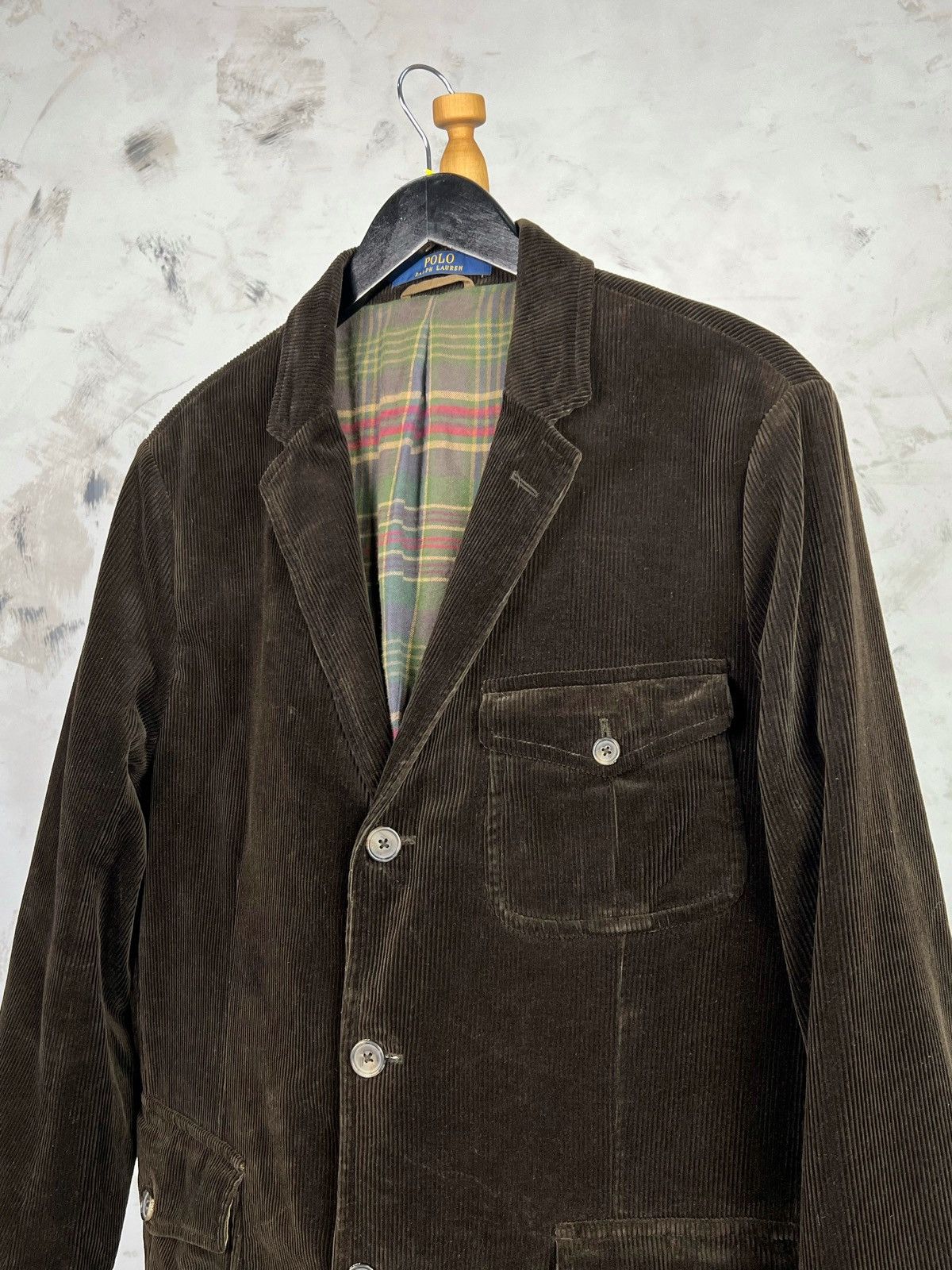 Ralph Lauren Polo Ralph Lauren Velvet Blazer Jacket Size M - L Size US L / EU 52-54 / 3 - 3 Thumbnail