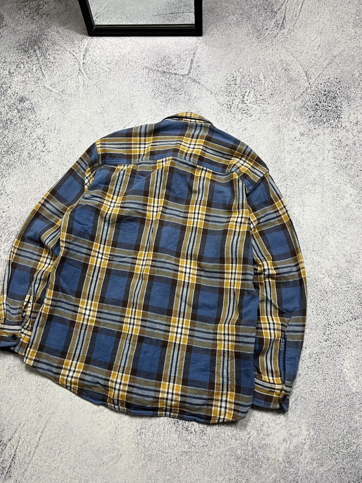 Garment Reproduction of Workers × Vintage Vintage Pure Genius 90’s Work Plaid Overshirt Rare Old Money Size US L / EU 52-54 / 3 - 10 Thumbnail
