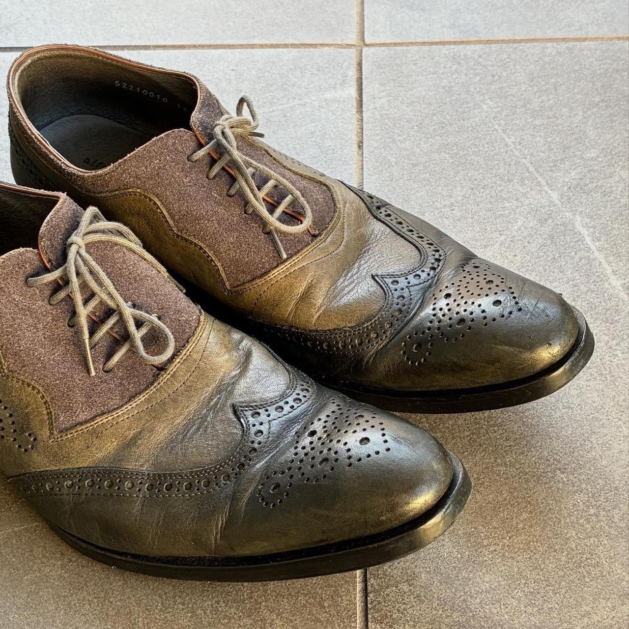 Alfredo Bannister Japanese brand Alfredobannister brogue style pointed shoes Size US 11 / EU 44 - 5 Thumbnail