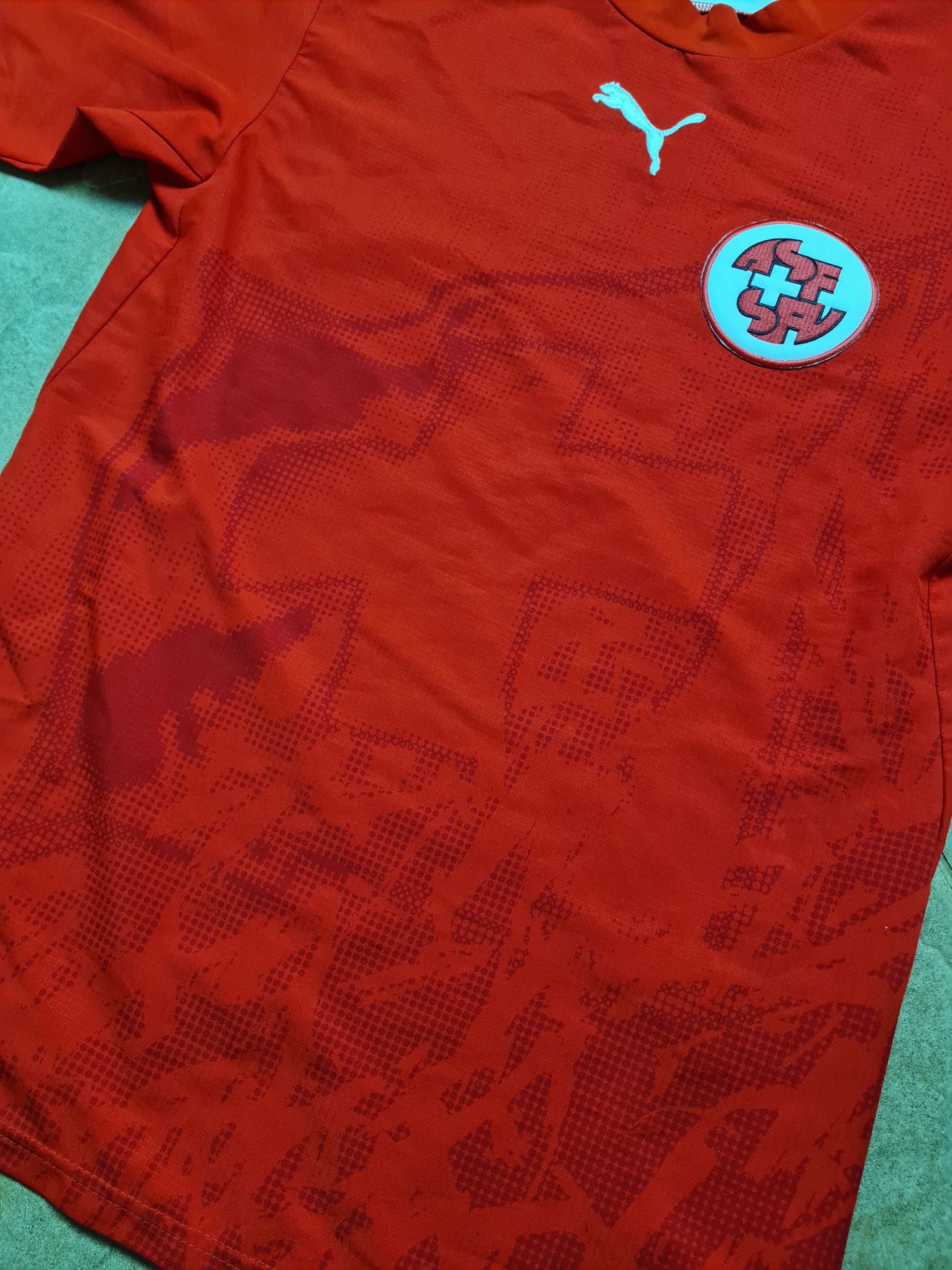 Puma Vintage Jersey Switzerland Puma 2006/2008 Football Shirt Size US XS / EU 42 / 0 - 18 Thumbnail