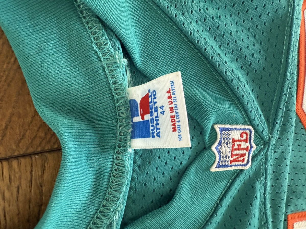 Russell Athletic Vintage Dan Marino Dolphins Jersey in Teal and Orange Sz44 Size US S / EU 44-46 / 1 - 3 Thumbnail