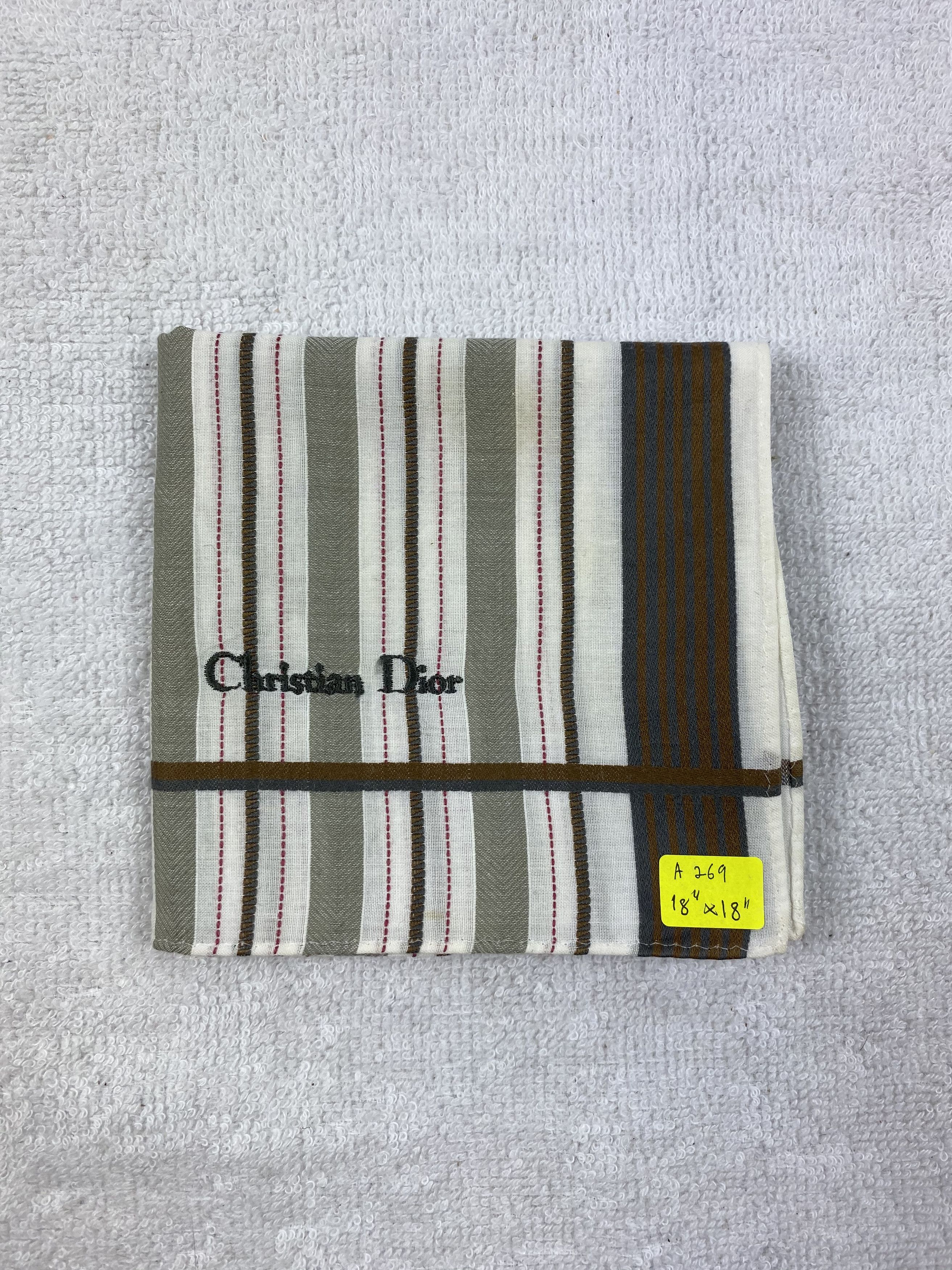 Vintage Christian Dior Handkerchief / Bandana / Neckerchief Size ONE SIZE - 6 Thumbnail