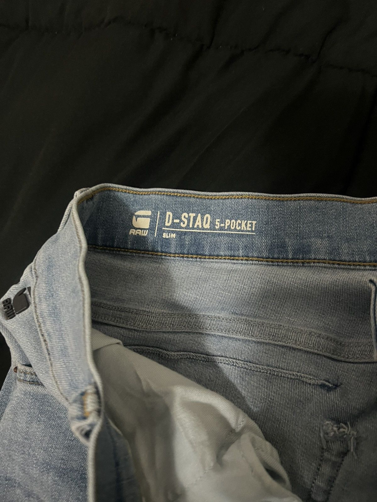 G-Star G star D-staq 5 pocket slim Size US 32 / EU 48 - 2 Thumbnail