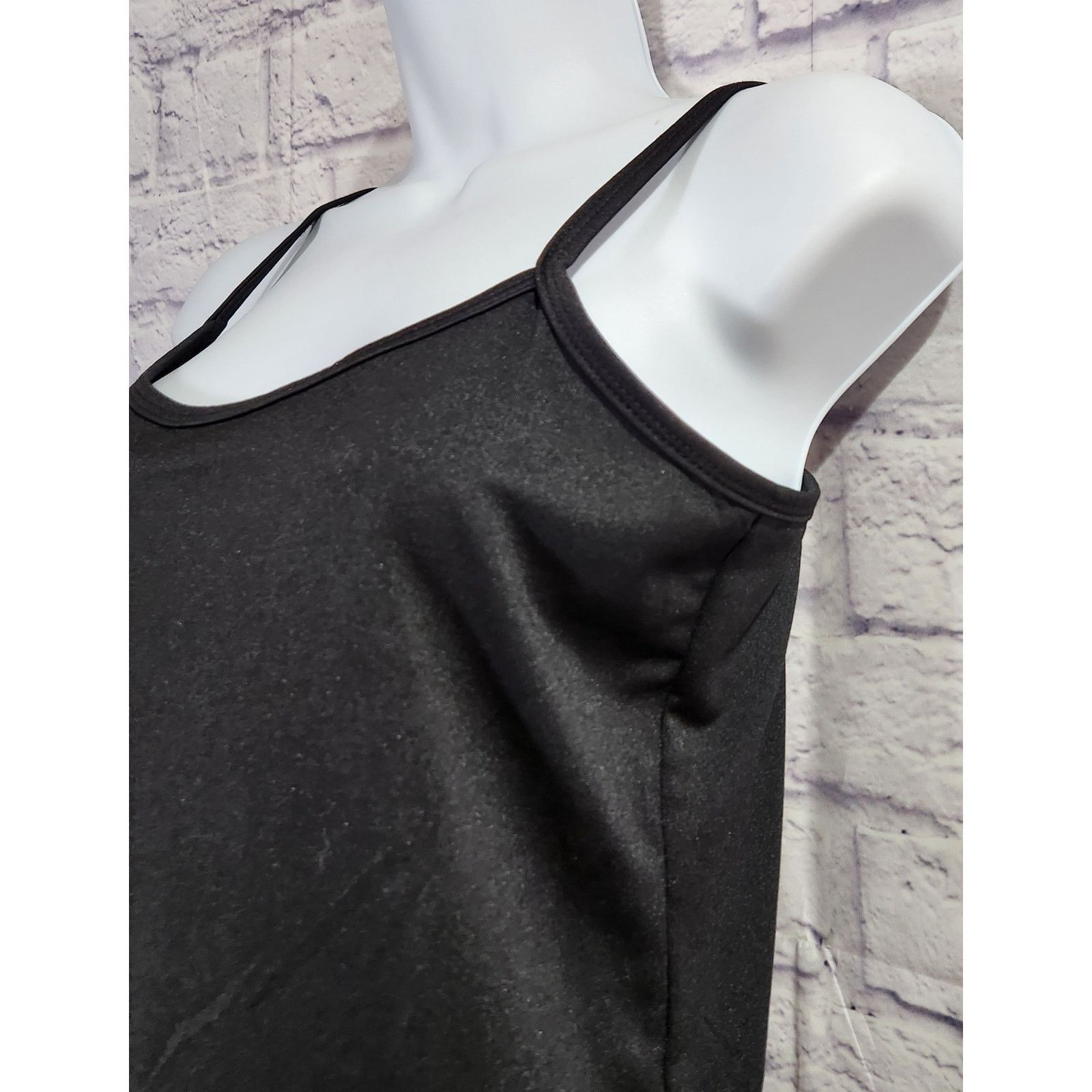 Other CDP&Co. Black Adjustable Spaghetti Strap Tank Top Small Size S / US 4 / IT 40 - 2 Thumbnail