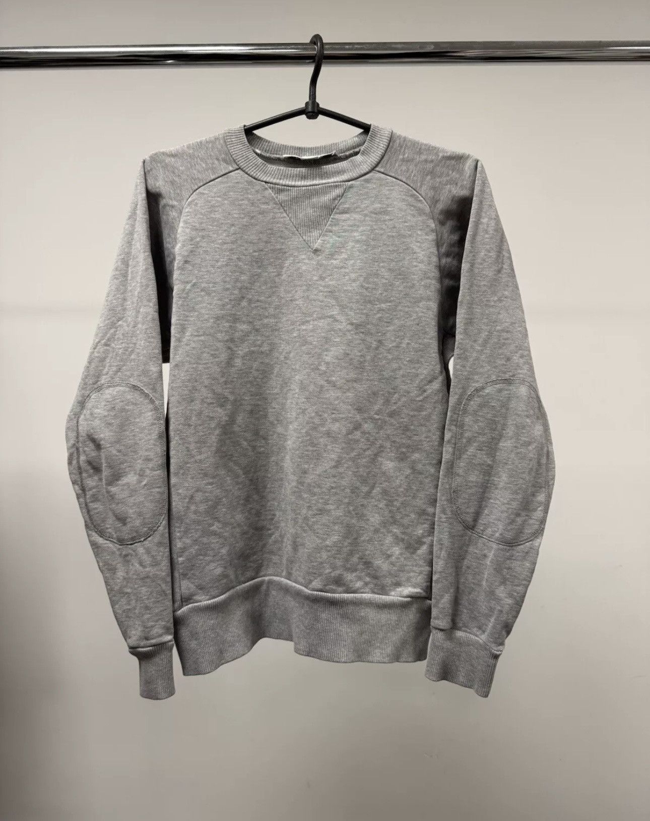 Adidas × Y-3 × Yohji Yamamoto Adidas Y-3 Yohji Yamamoto Grey Sweatshirt Big Logo Size US S / EU 44-46 / 1 - 2 Thumbnail