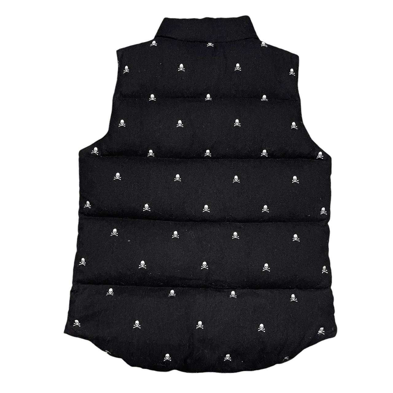 MOUSSY Vintage Azul by Moussy Down Puffer Skulls Wool Vest Size US M / EU 48-50 / 2 - 11 Thumbnail