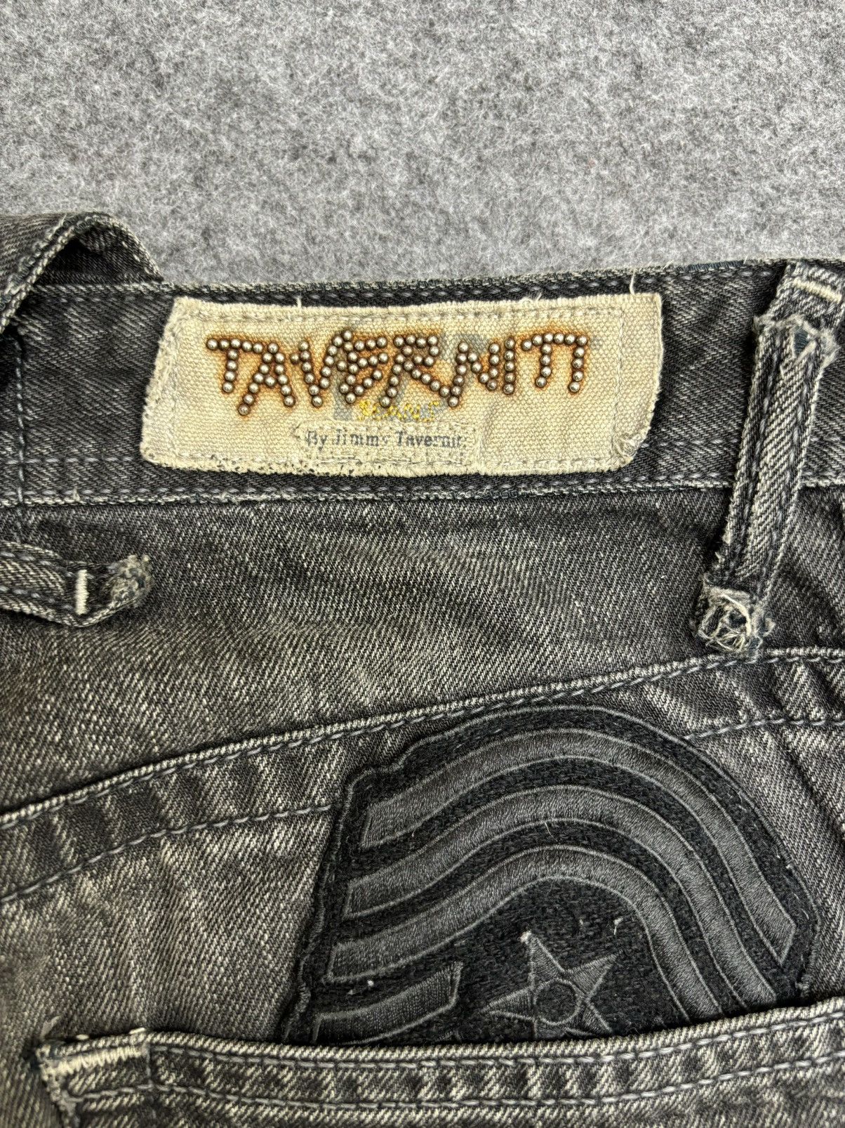 Designer 💥Designer💥Jimmy Traverniti Artisanal Distressed Denim F535 Size US 32 / EU 48 - 11 Thumbnail