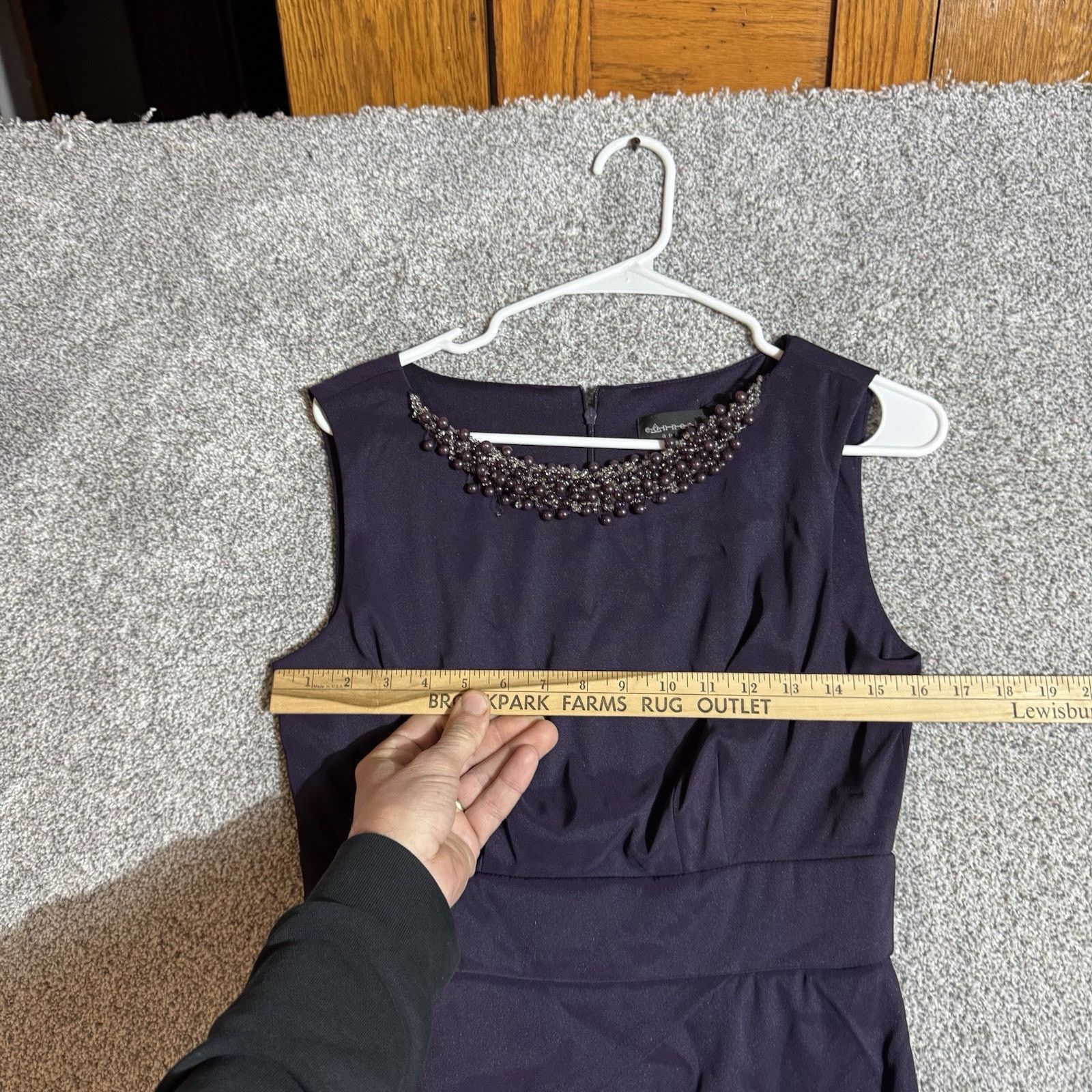 Other Connected Apparel Sheath Dress 6 Beaded Tiered Elegant Size M / US 6-8 / IT 42-44 - 2 Thumbnail