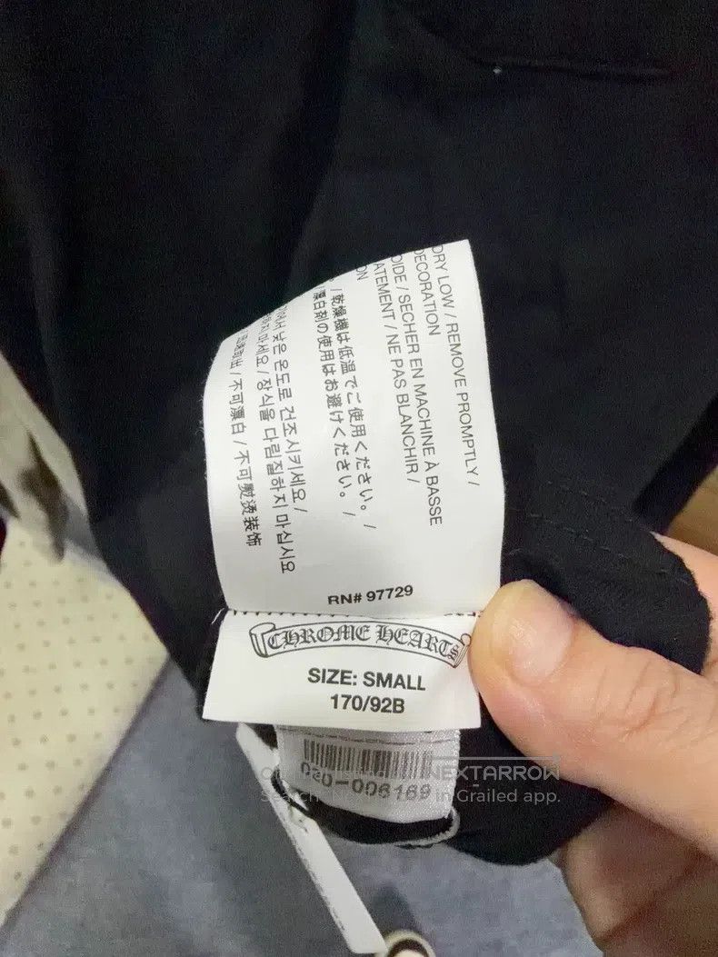 Chrome Hearts CHROME HEARTS Size S Black long sleeves Size US S / EU 44-46 / 1 - 4 Thumbnail