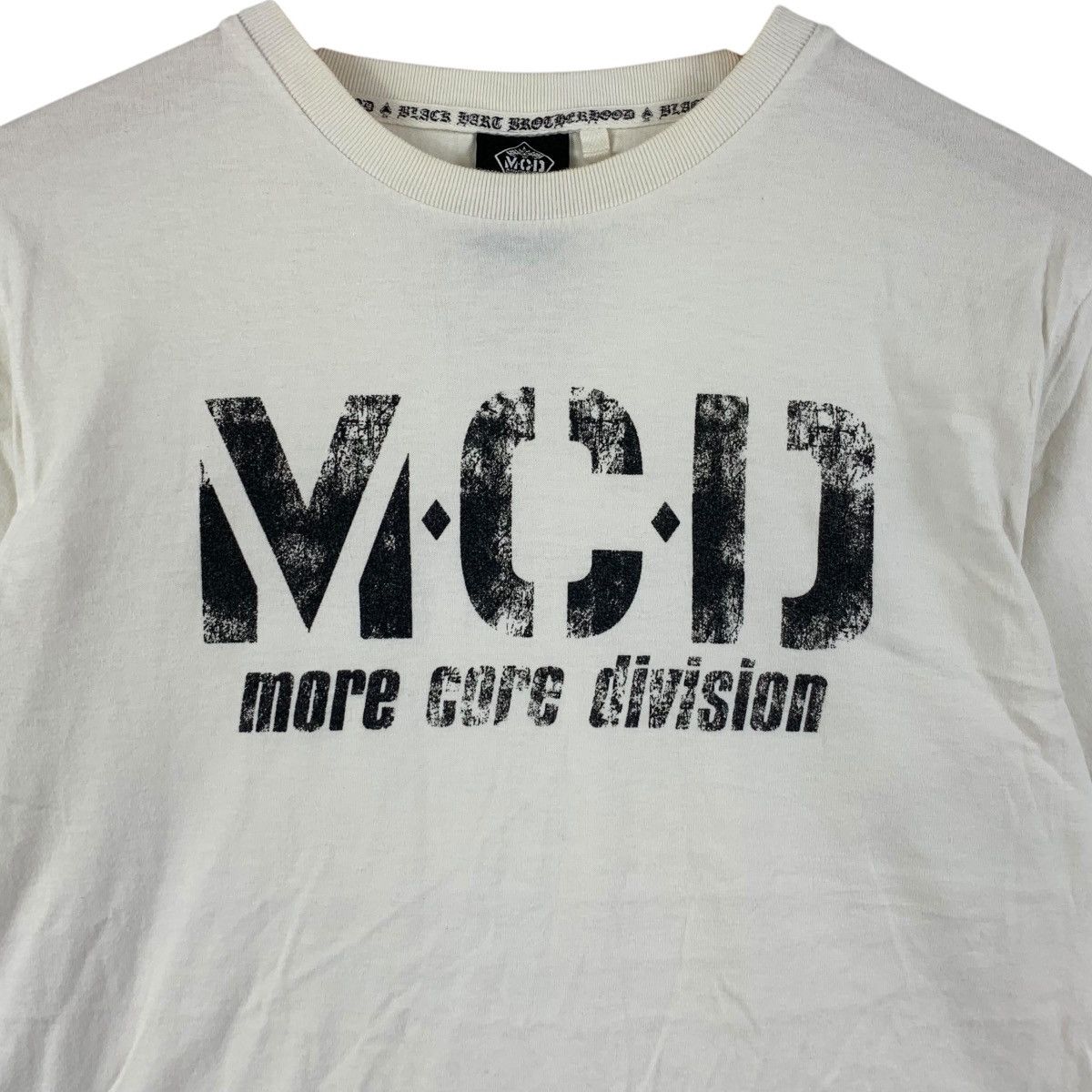 Vintage MCD MORE CORE DIVISION x Michael Tomson Design Tee Shirt Size S / US 4 / IT 40 - 4 Thumbnail
