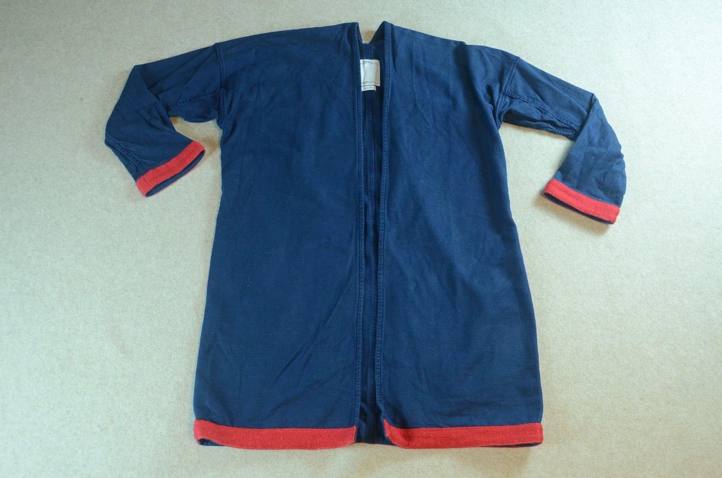 Visvim Visvim Sanjuro Indigo Dyed Denim Haori Robe Size US L / EU 52-54 / 3 - 1 Thumbnail
