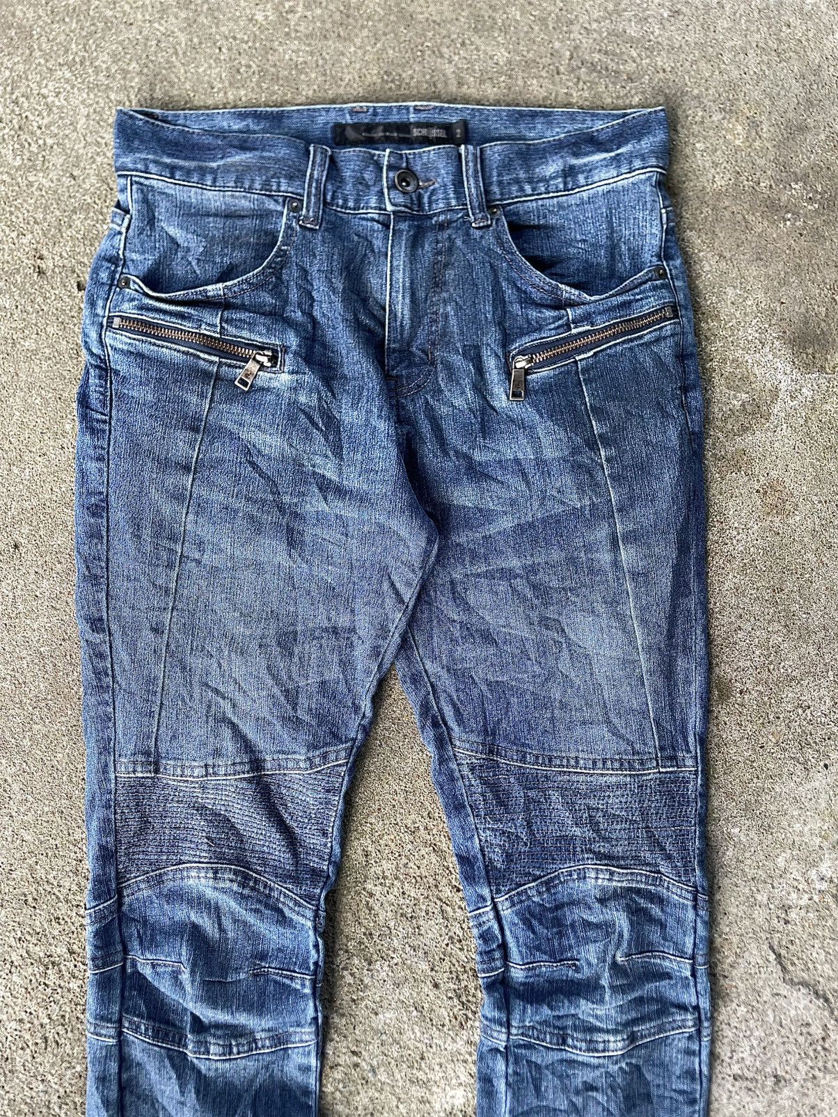 Schlussel Schlussel Denim Biker Pants Slim Size US 30 / EU 46 - 3 Thumbnail