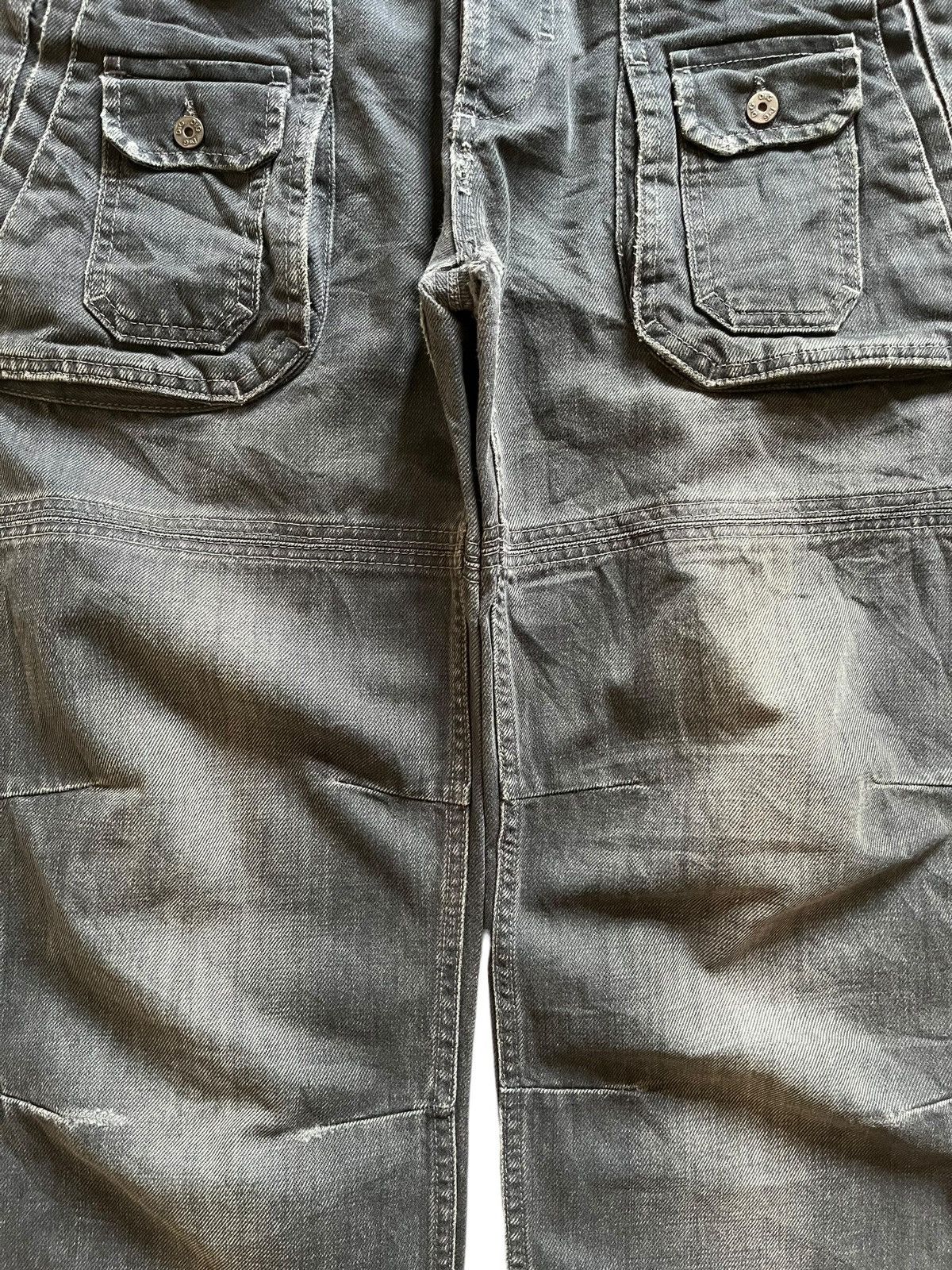Dolce & Gabbana Vintage Dolce Gabbana Tactical Multi Pocket Baggy Jeans Size US 35 - 6 Thumbnail
