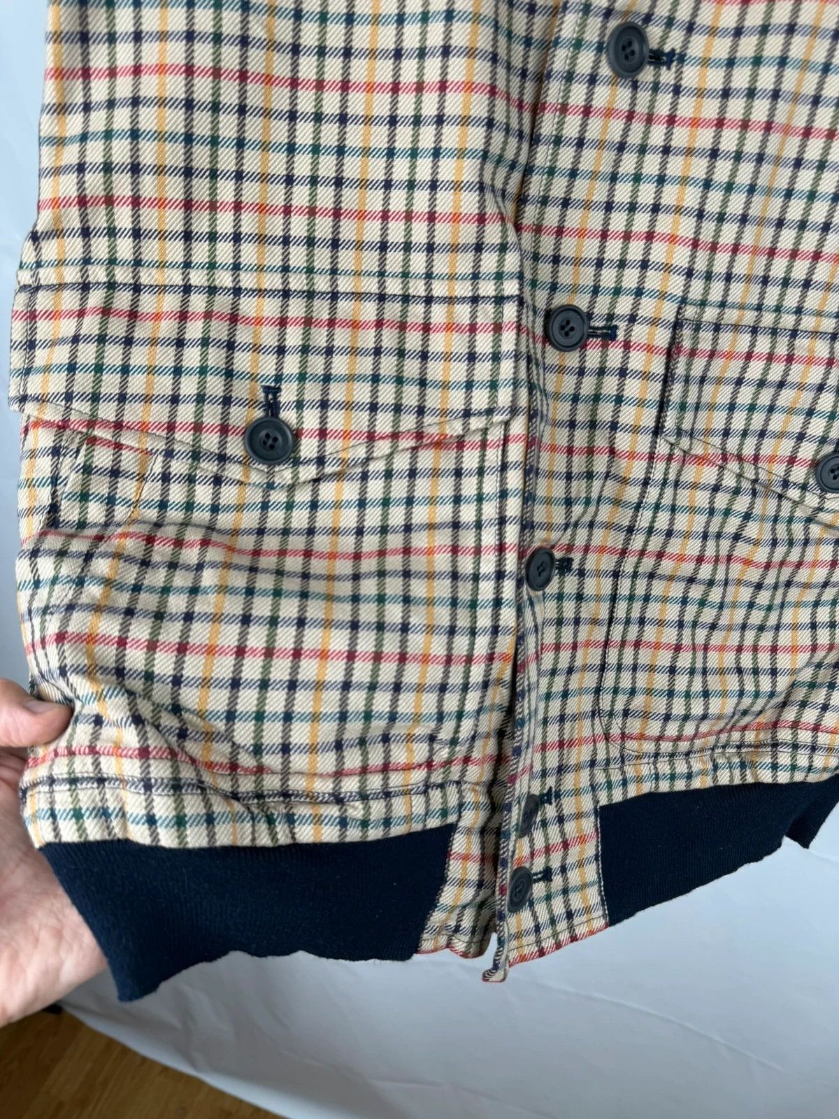 DAKS Daks London Vintage 80s Bomber Twill Cotton Men size L Size US L / EU 52-54 / 3 - 5 Thumbnail