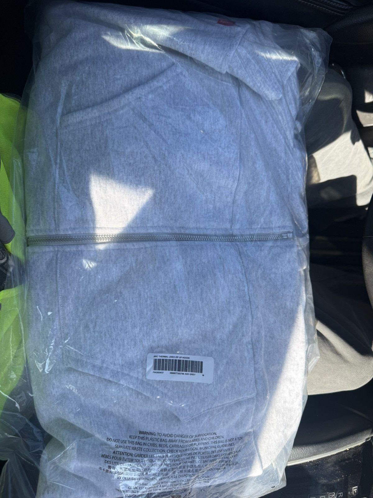 Supreme SUPREME ARC THERMAL LINED ZIP UP HOODED SWEATSHIRT Size US M / EU 48-50 / 2 - 5 Thumbnail