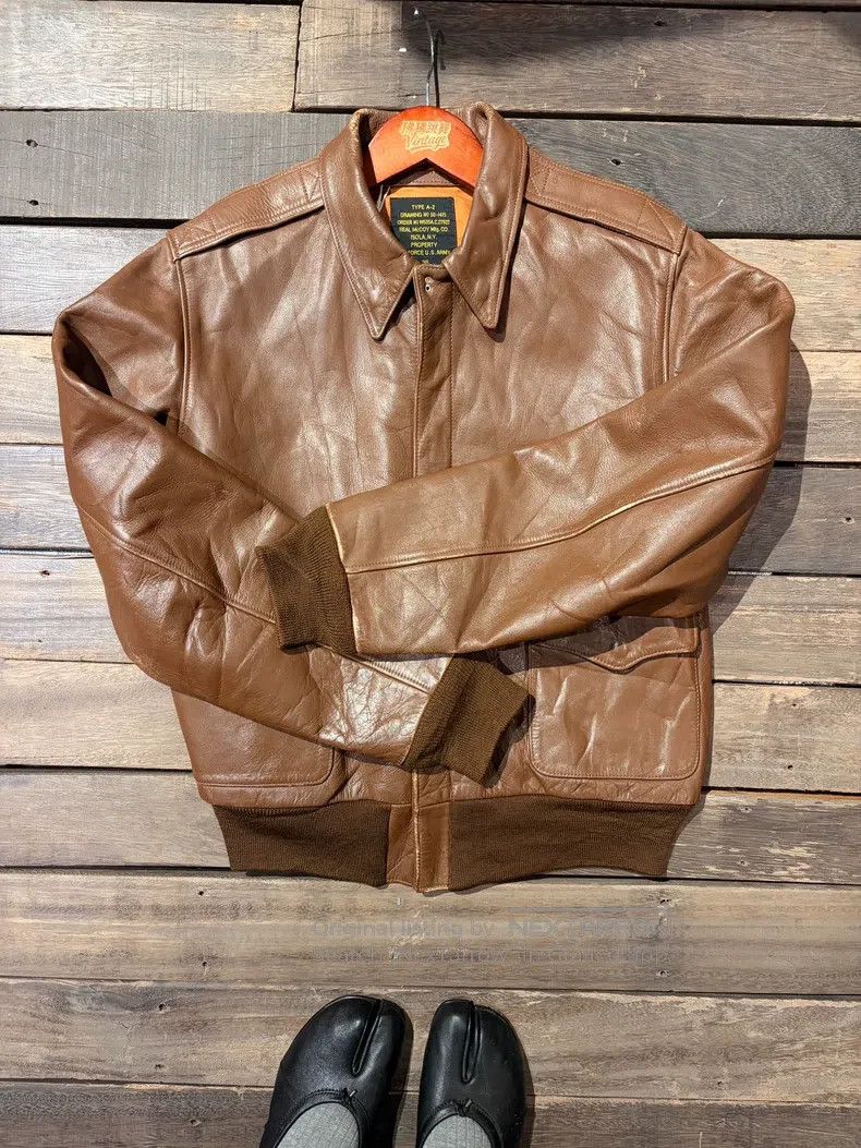 The Real McCoy's The Real McCoys Japanese horseskin A2 jacket Size US S / EU 44-46 / 1 - 2 Thumbnail