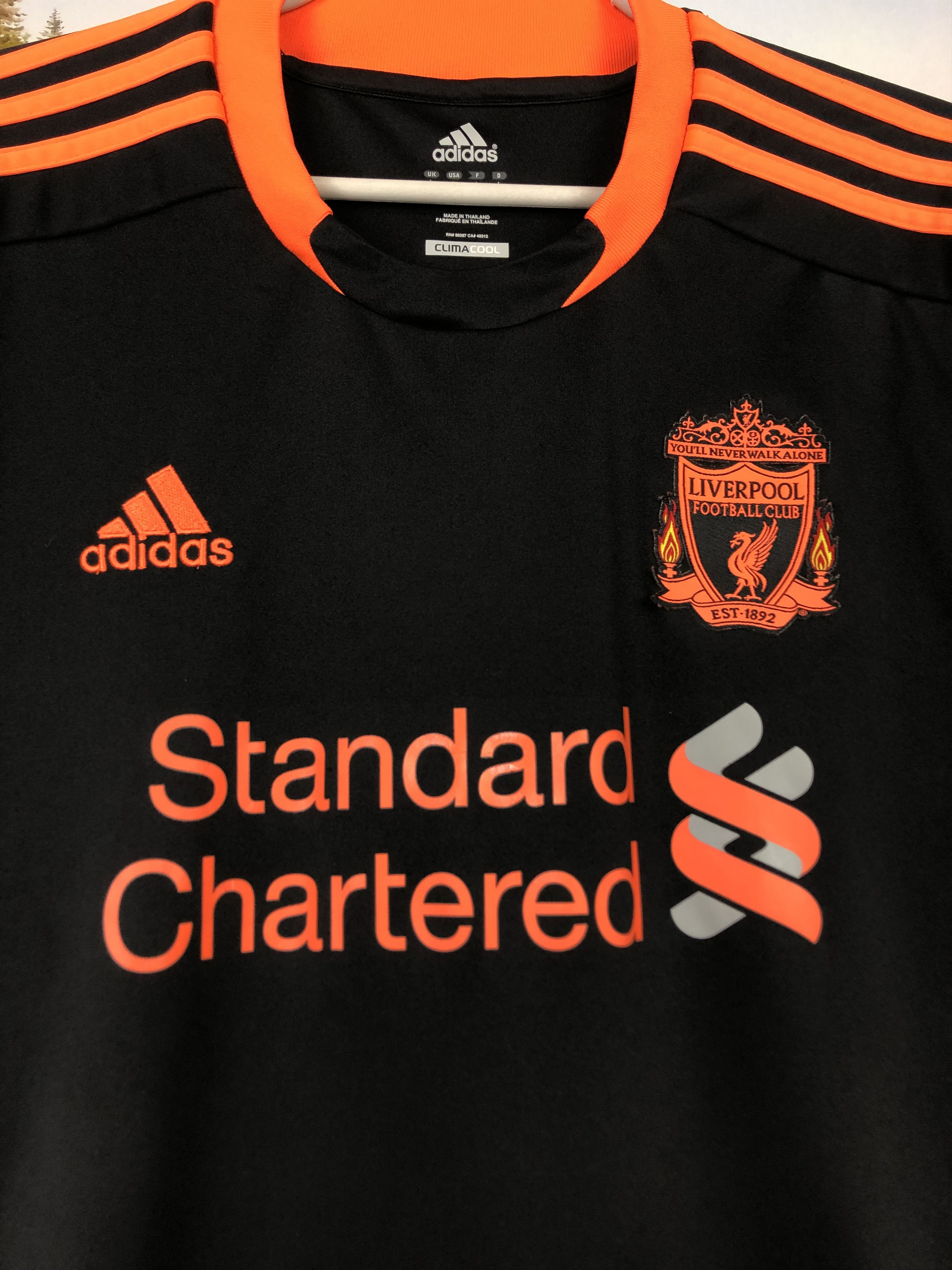 Adidas Liverpool Goalkeeper football shirt Soccer Jersey Tee Hype Size US L / EU 52-54 / 3 - 3 Thumbnail