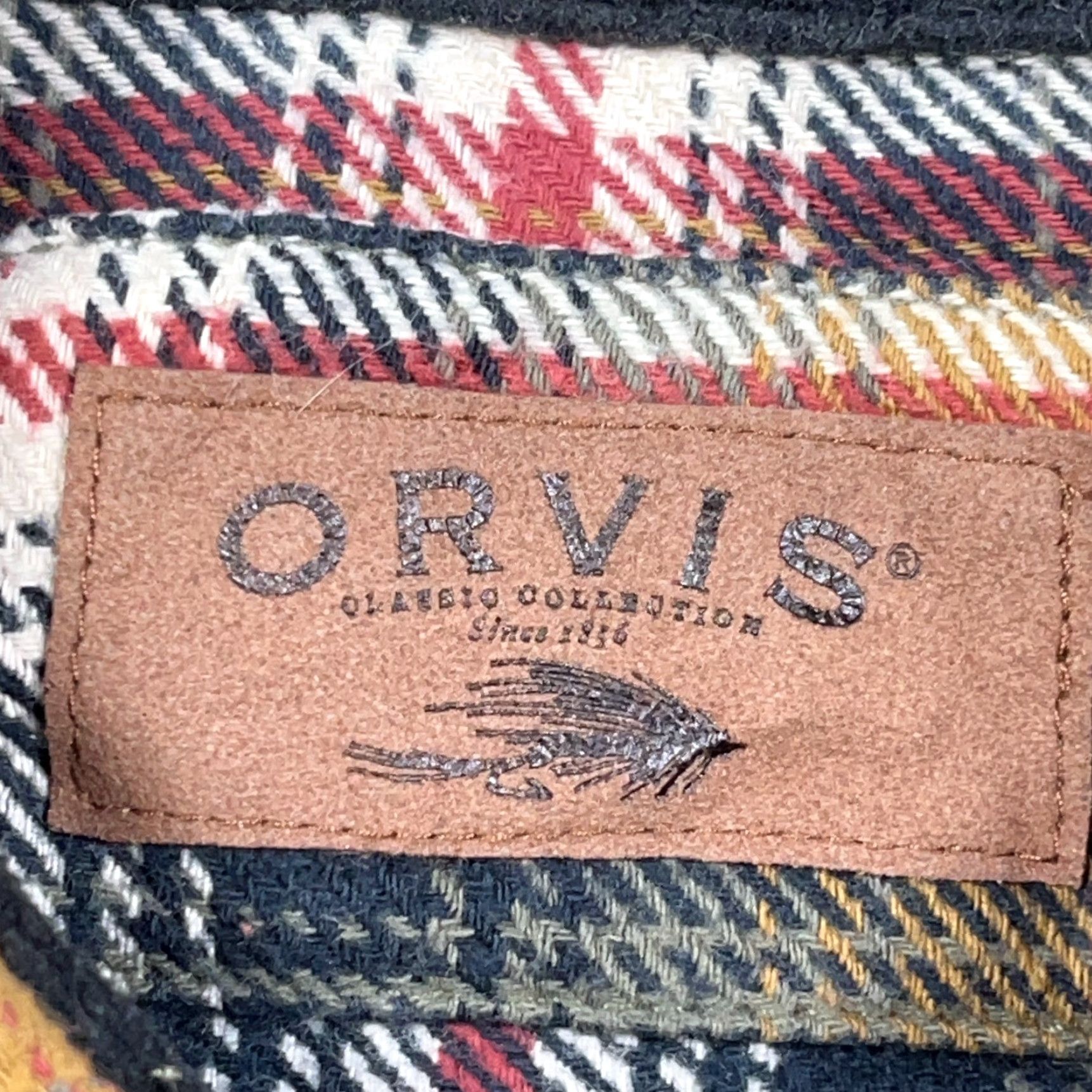 Orvis Orvis Button-Up Shacket Plaid Brown Heavyweight Flannel Shirt Jacket M Men Pockets Unlined Casual Workwear Vintage: No Size US M / EU 48-50 / 2 - 3 Thumbnail