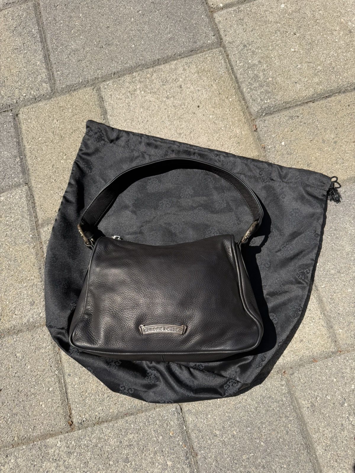 Chrome Hearts Chrome Hearts Leather Chicken Nugget Shoulder Bag Size ONE SIZE - 4 Thumbnail