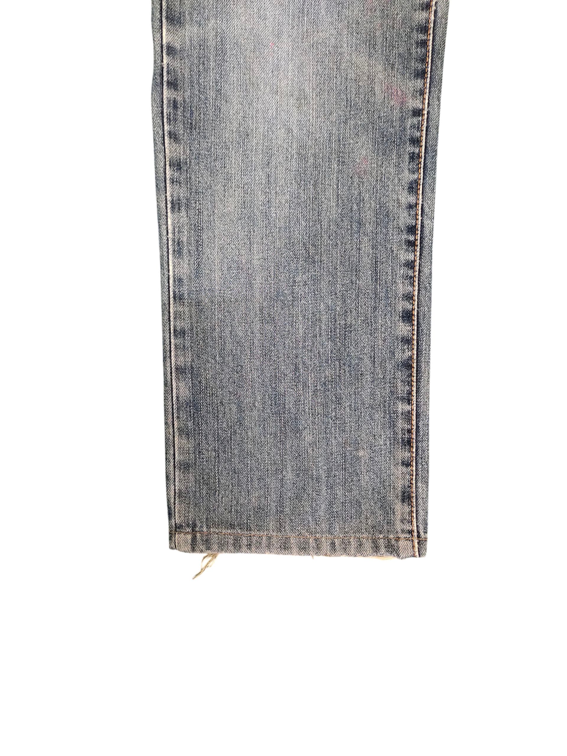 Kapital Vintage Edwin 403 Clawmark Distress Denim Jeans Size US 30 / EU 46 - 6 Thumbnail