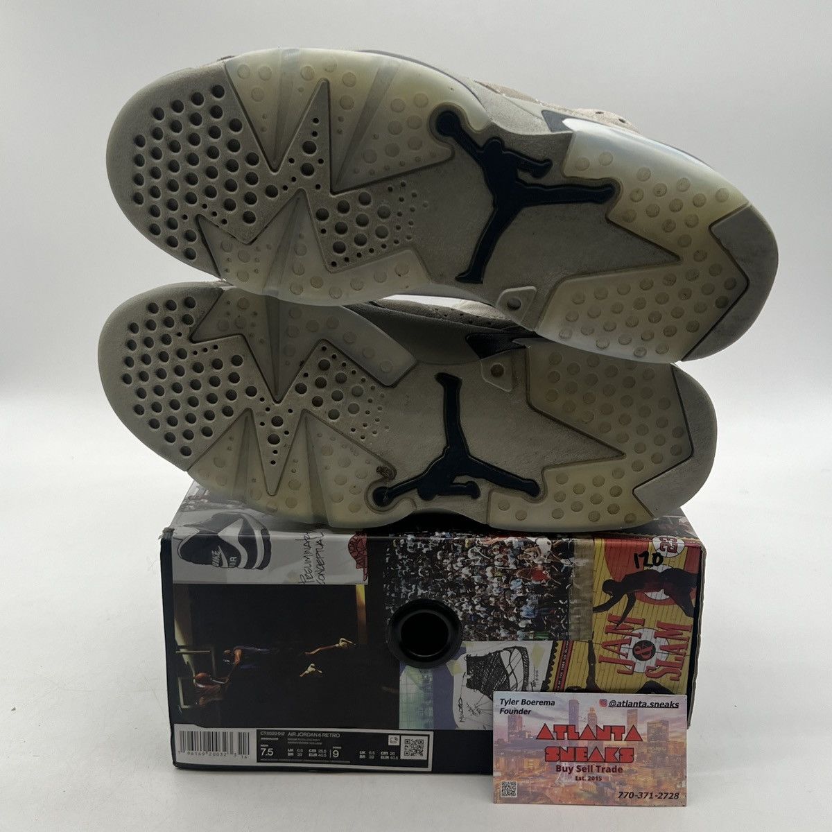 Jordan Brand Air Jordan 6 Georgetown Size US 7.5 / EU 40-41 - 8 Thumbnail