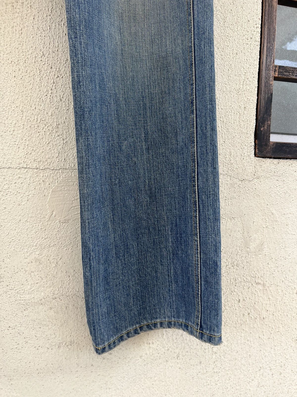 Sandinista MFG VTG 2005 Sandinista Japan Dirty Mud Denim Fatigue Jeans Size US 34 / EU 50 - 12 Thumbnail
