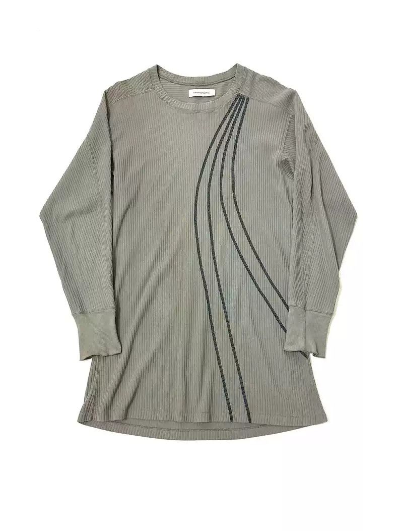 トップス Kiko Kostadinov Remus Top Kiko Kostadinov Multicolor Remus Long Sleeve T-Shirt Kiko