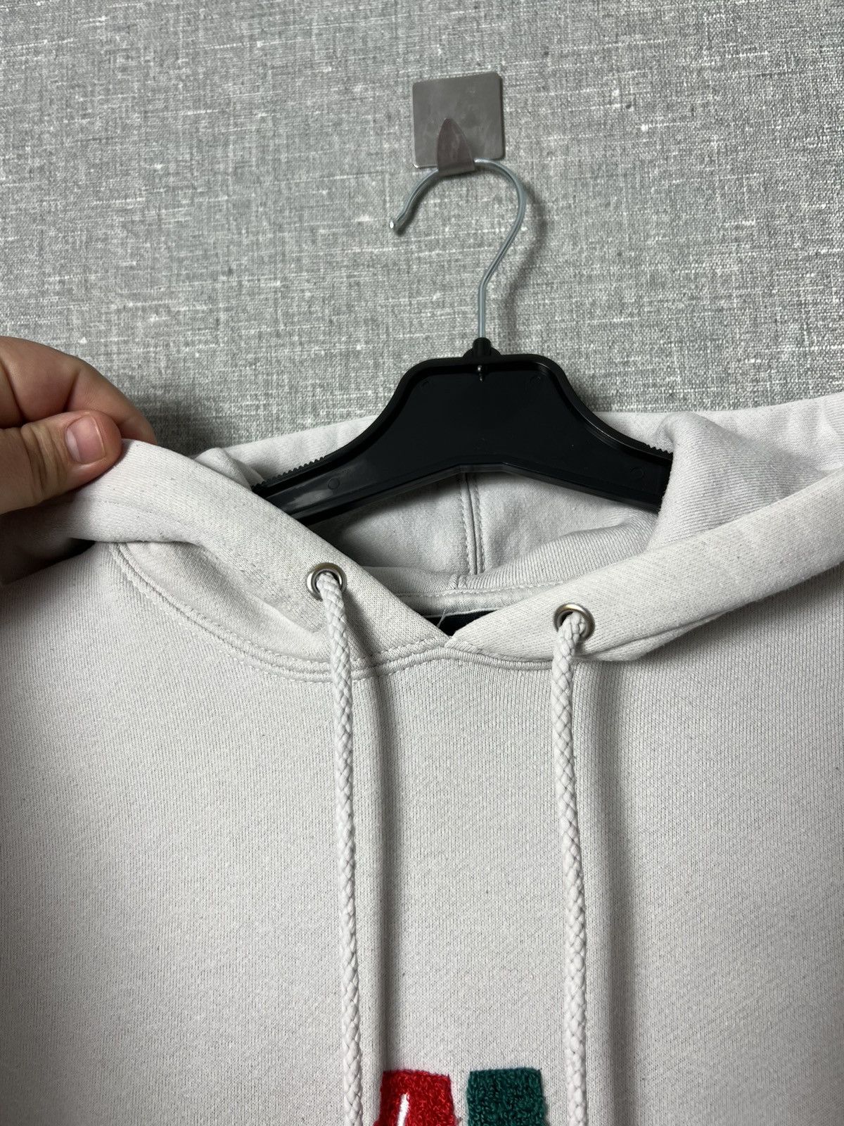 Stussy RARE STUSSY BARS LOGO APPLIQUE HOODIE SIZE S Size US S / EU 44-46 / 1 - 17 Thumbnail