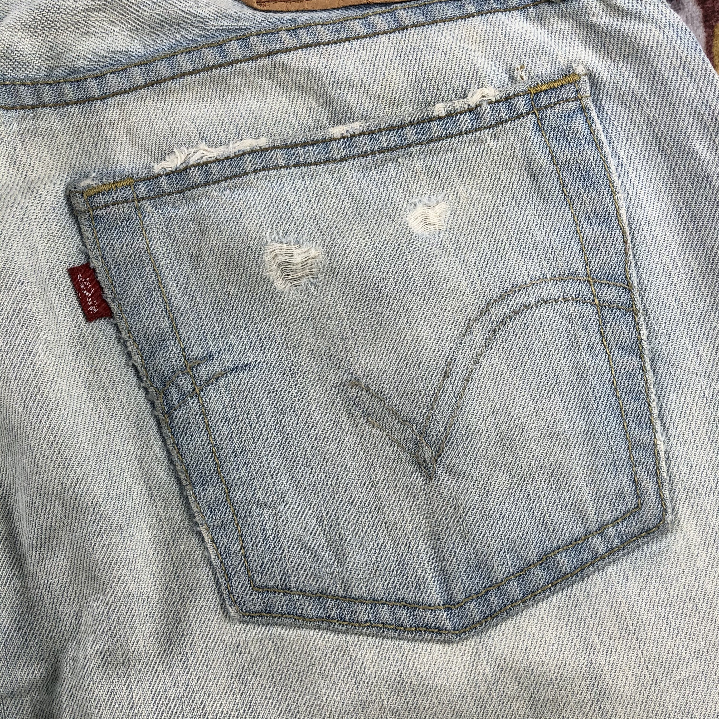 Levi's Vintage Light Wash Levis 527 Flare Jeans-JM2612 Size US 34 / EU 50 - 8 Thumbnail