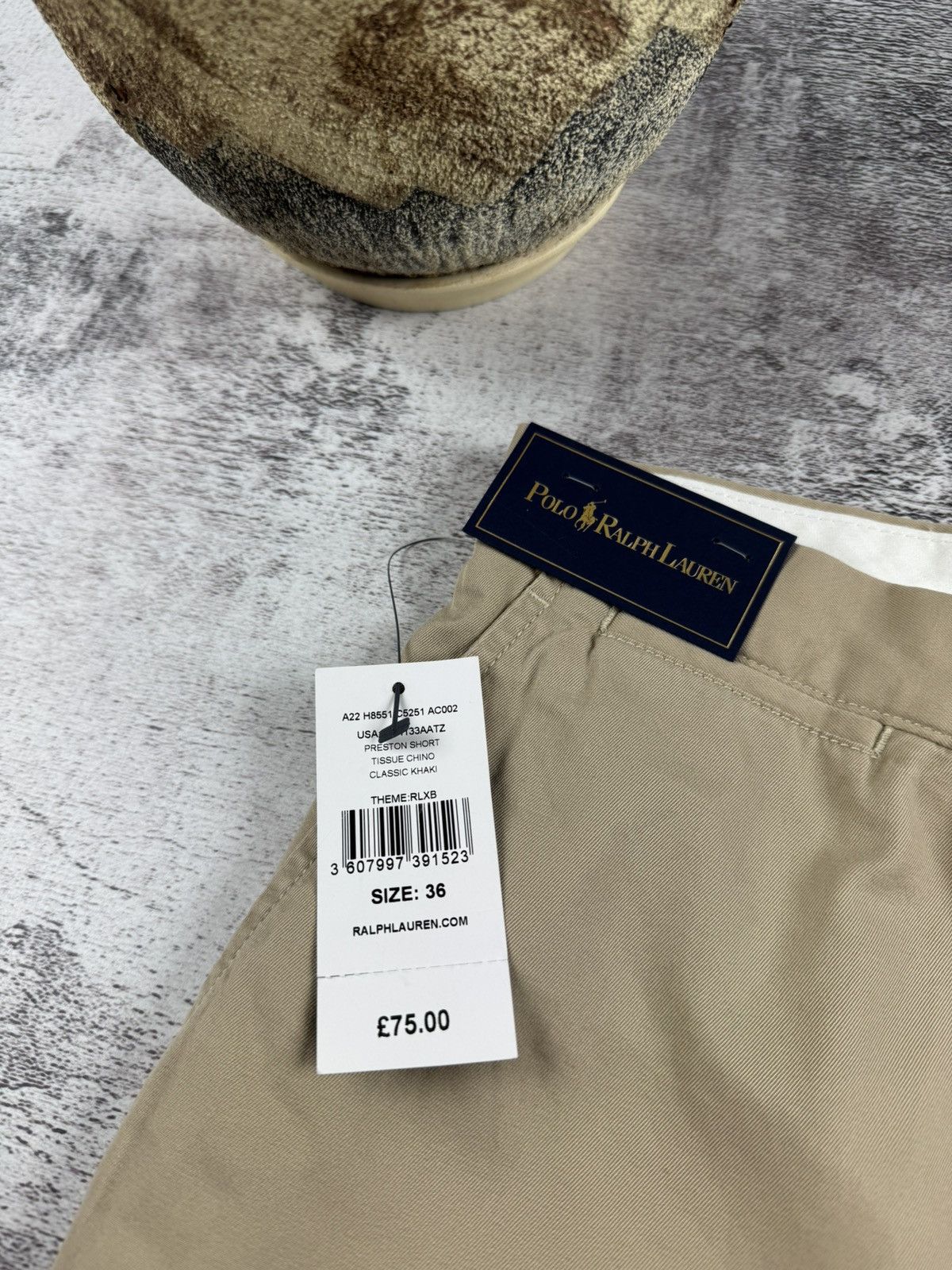Polo Ralph Lauren NEW Polo Ralph Lauren Chino Shorts 36 Tan Relaxed Fit Basic Size US 36 / EU 52 - 17 Thumbnail