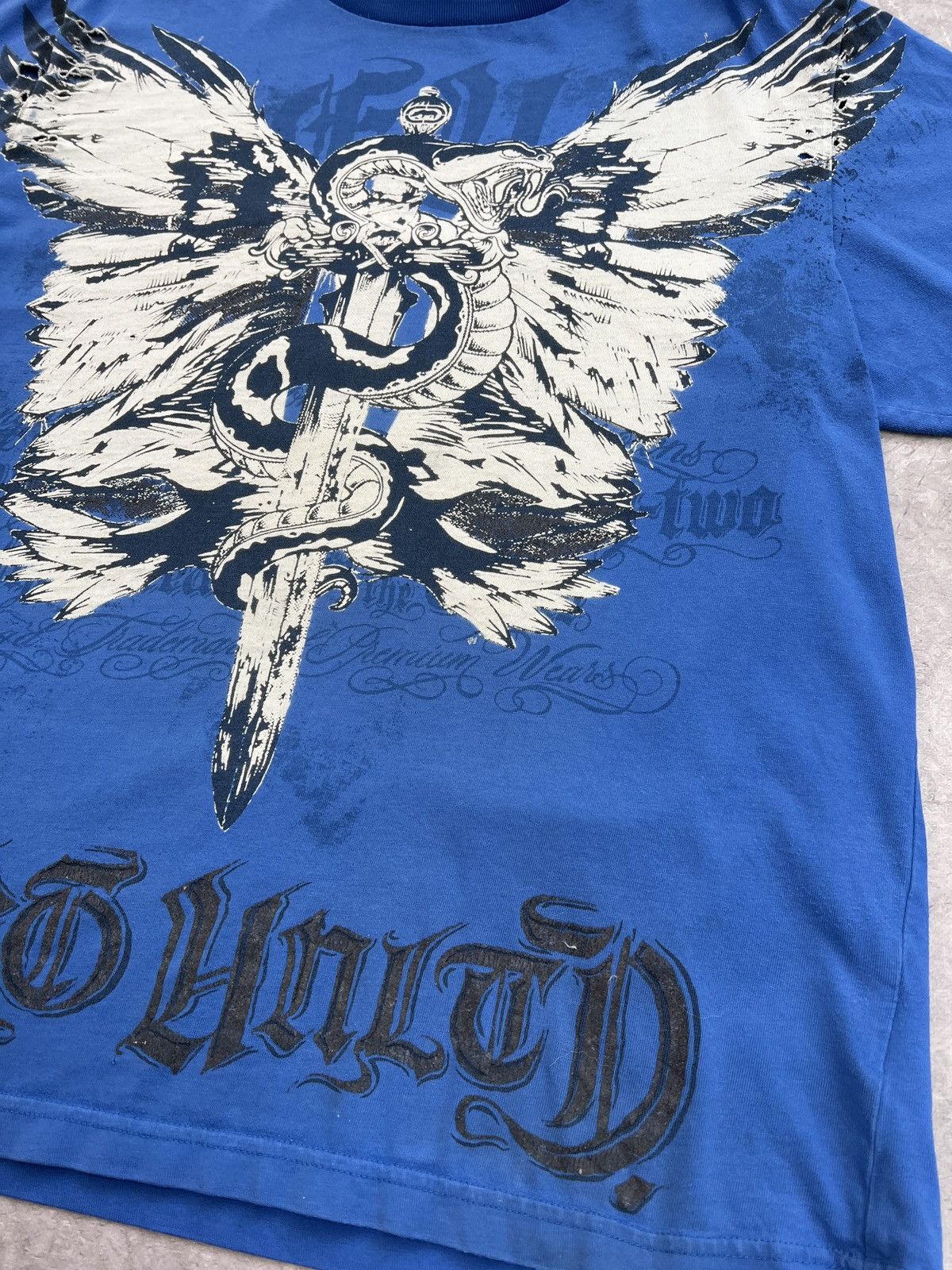 Affliction × Ecko Unltd. Skater faded distressed t shirt Ecko unitd. Affliction style Size US L / EU 52-54 / 3 - 7 Thumbnail
