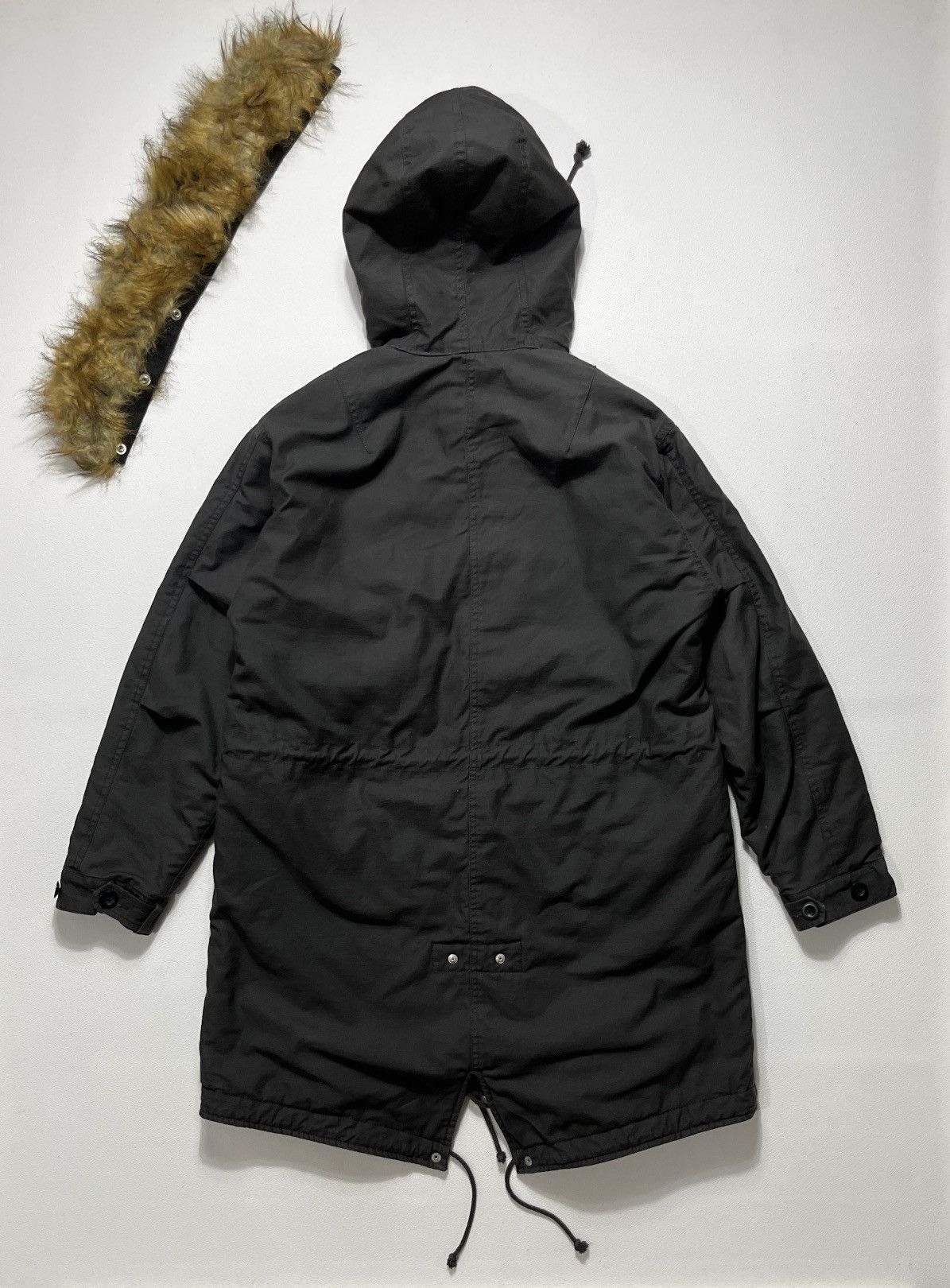 Japanese Brand BAYFLOW (MC) Back Satin Mods Coat Jacket Size US M / EU 48-50 / 2 - 2 Thumbnail