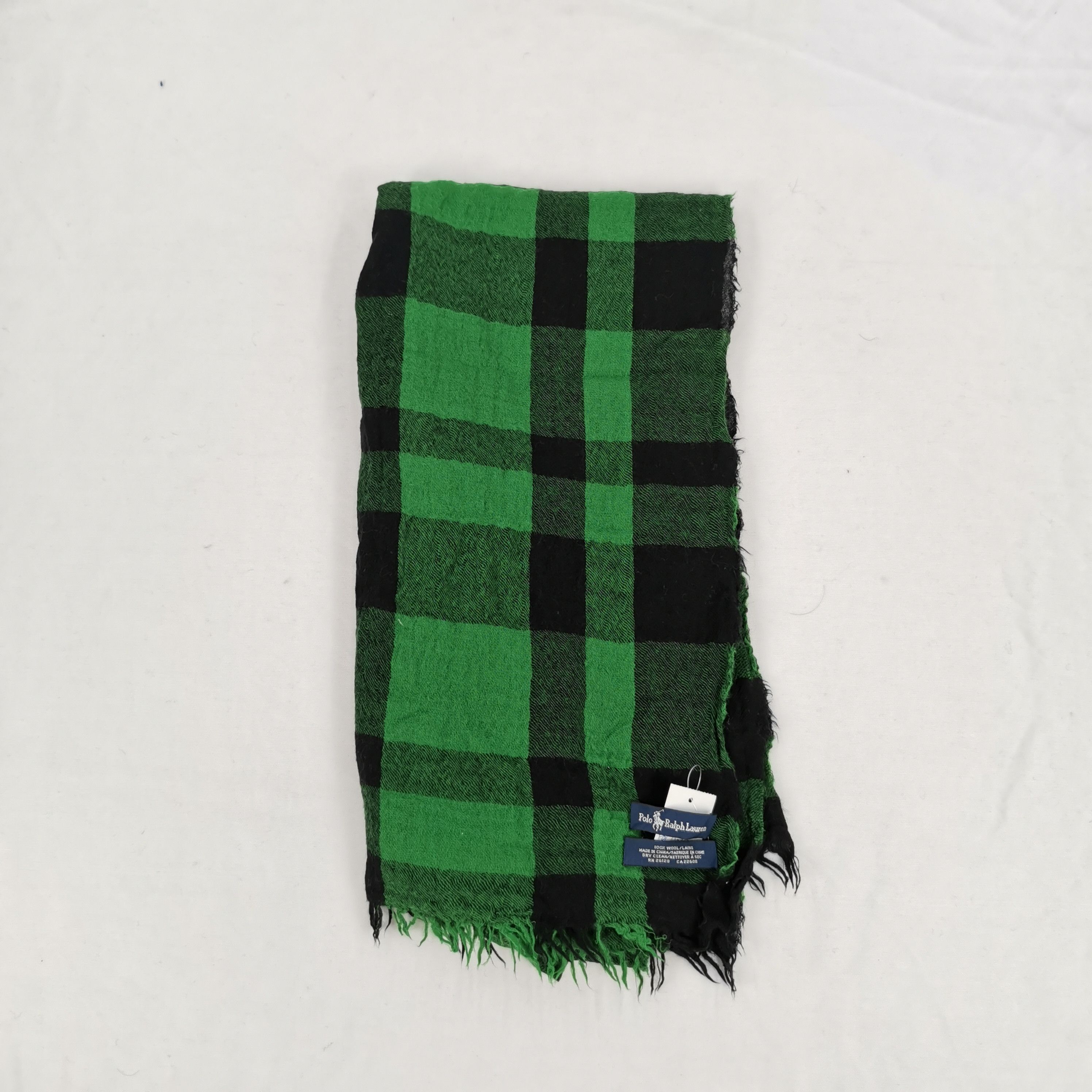 Polo Ralph Lauren Vintage Polo Ralph Lauren Scarf Muffler Wool Scarves Size ONE SIZE - 2 Thumbnail