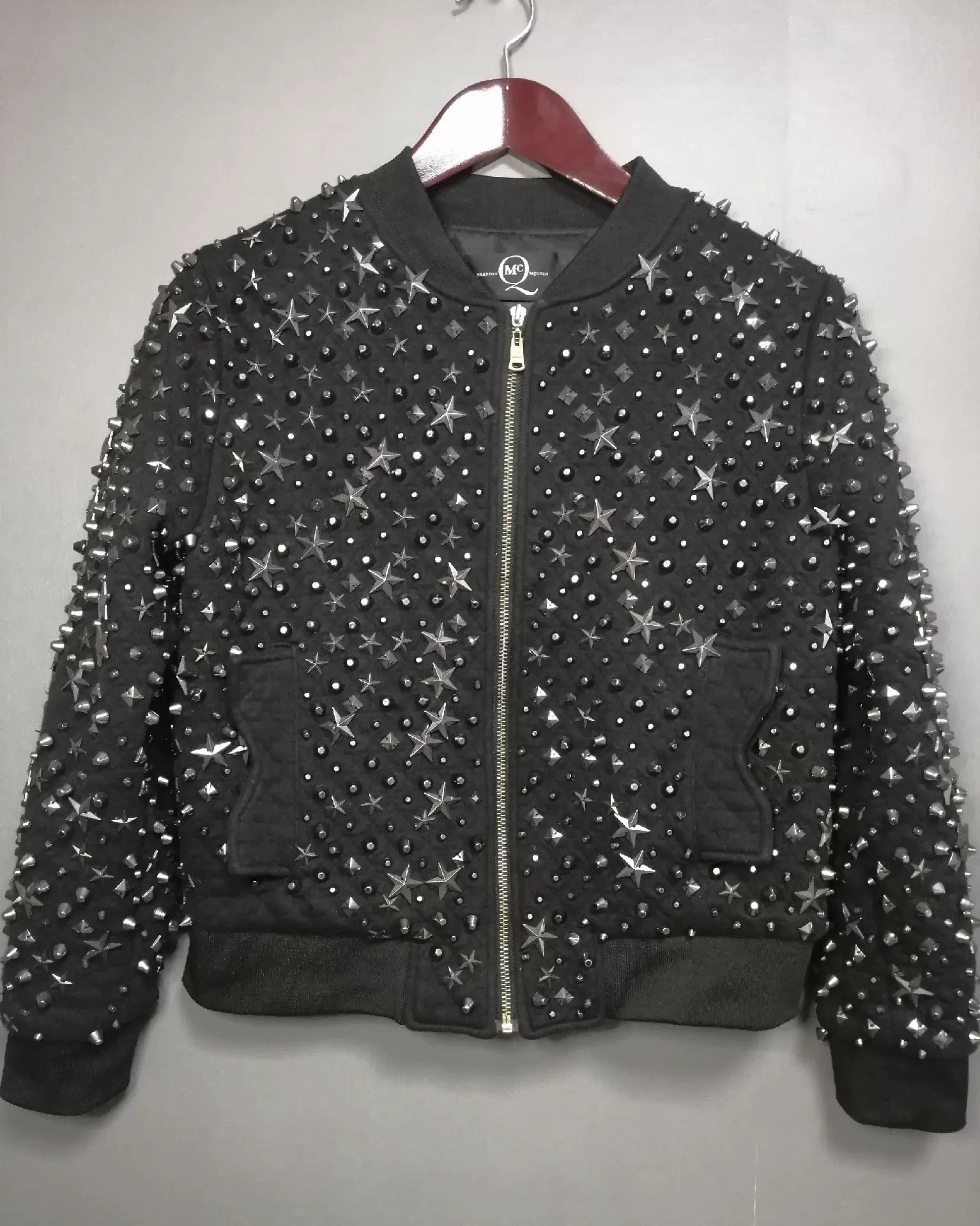 Alexander McQueen Alexander McQueen Studded Short Jacket Women Size M / US 6-8 / IT 42-44 - 1 Thumbnail