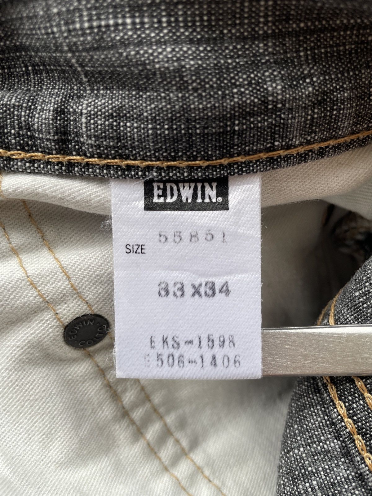Edwin Edwin 505dx Loose Flare Jeans Size US 32 / EU 48 - 13 Thumbnail