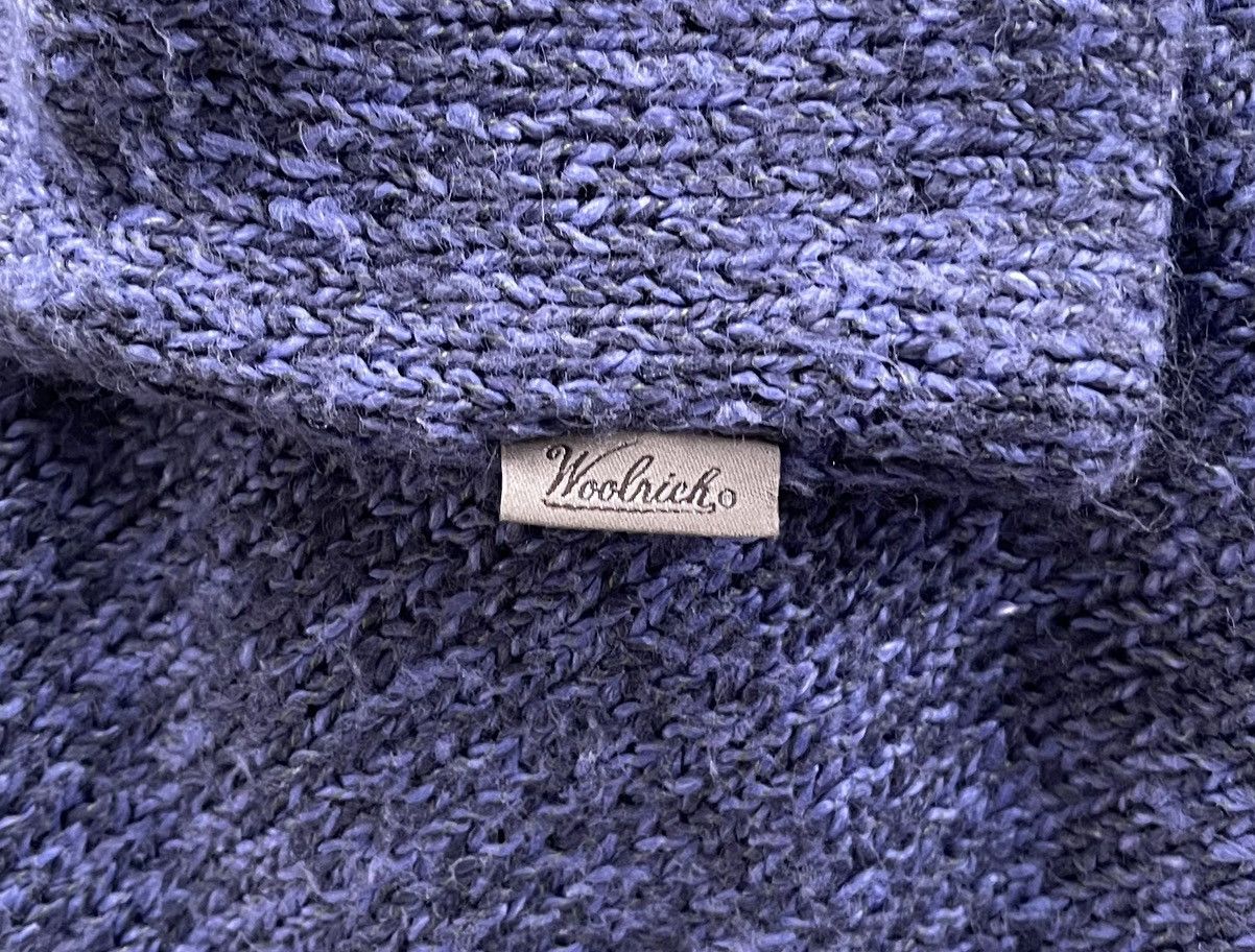 Vintage Vintage WOOLRICH Zip Knit Sweater Jumper Cardigan Women's L Size L / US 10 / IT 46 - 6 Thumbnail