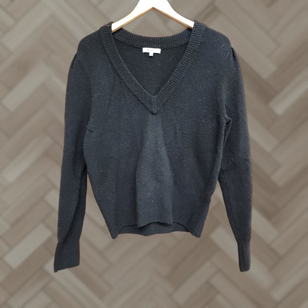 Madewell Madewell Pullover Wool Blend Sweater M Women Ivory Mock Neck Long Sleeve Size M / US 6-8 / IT 42-44 - 1 Thumbnail